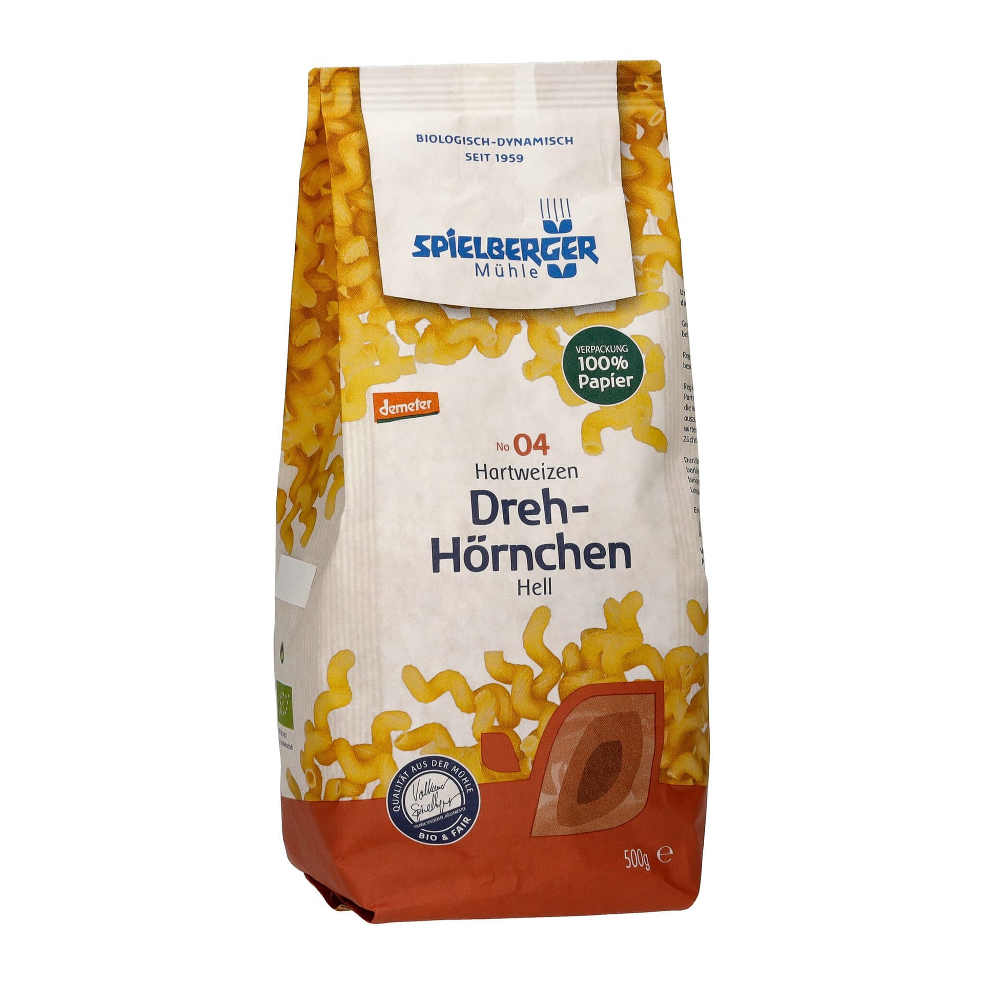 Spielberger Dreh-Hörnchen Hartweizen