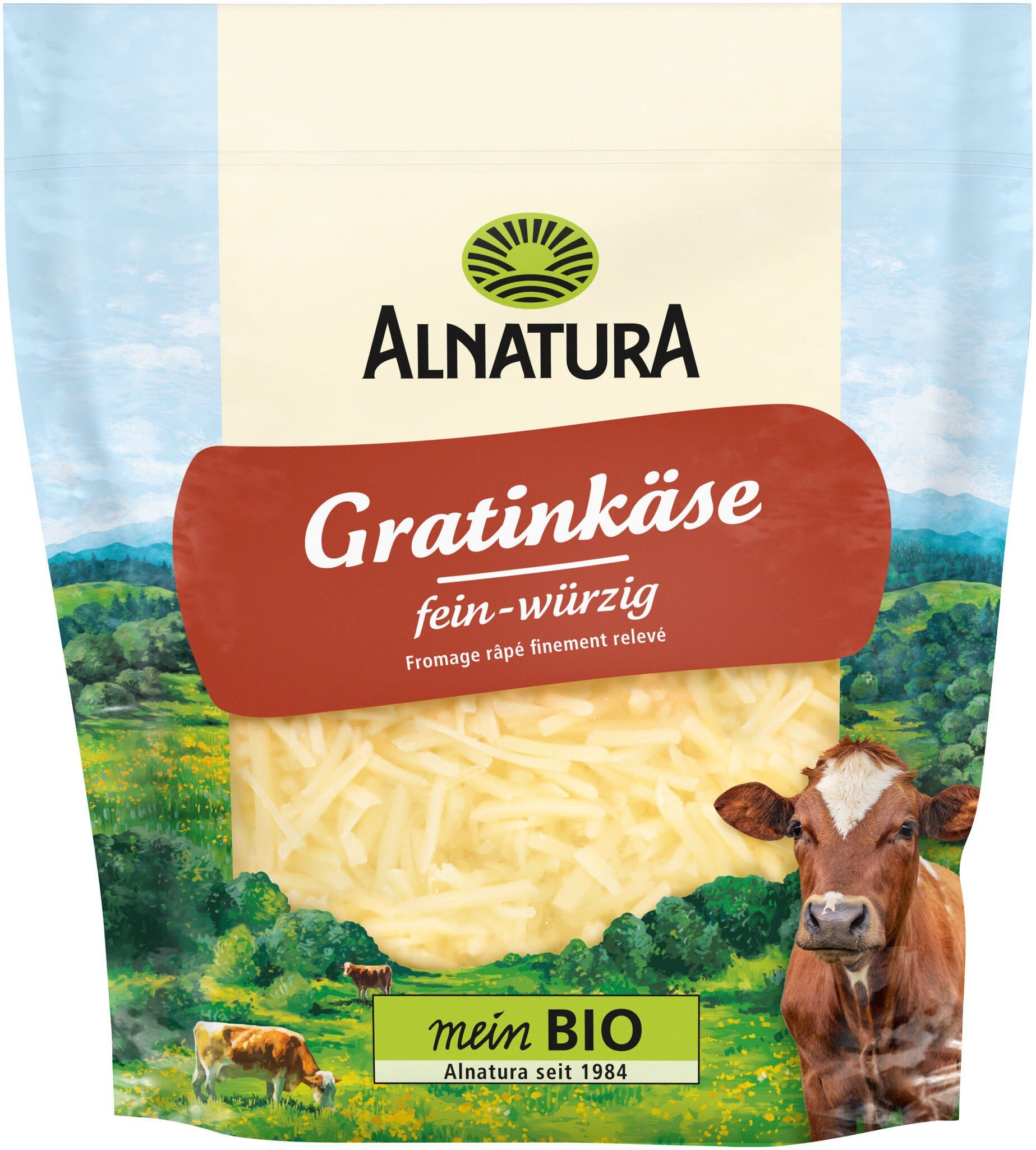 Alnatura Gratinkäse gerieben