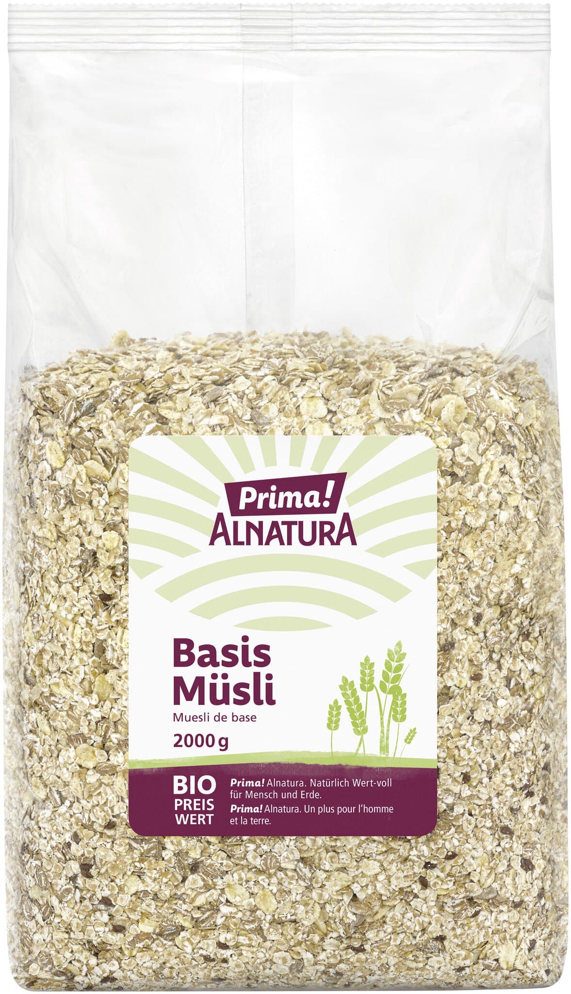 Prima! Alnatura Basis Müsli