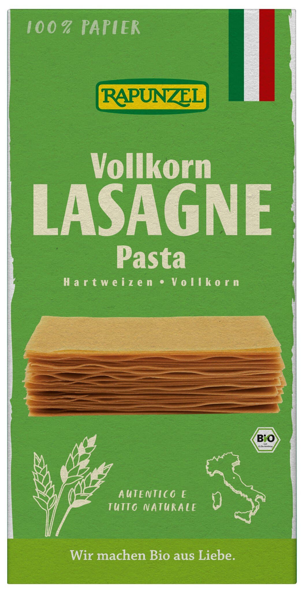 Rapunzel Lasagne Platten Vollkorn