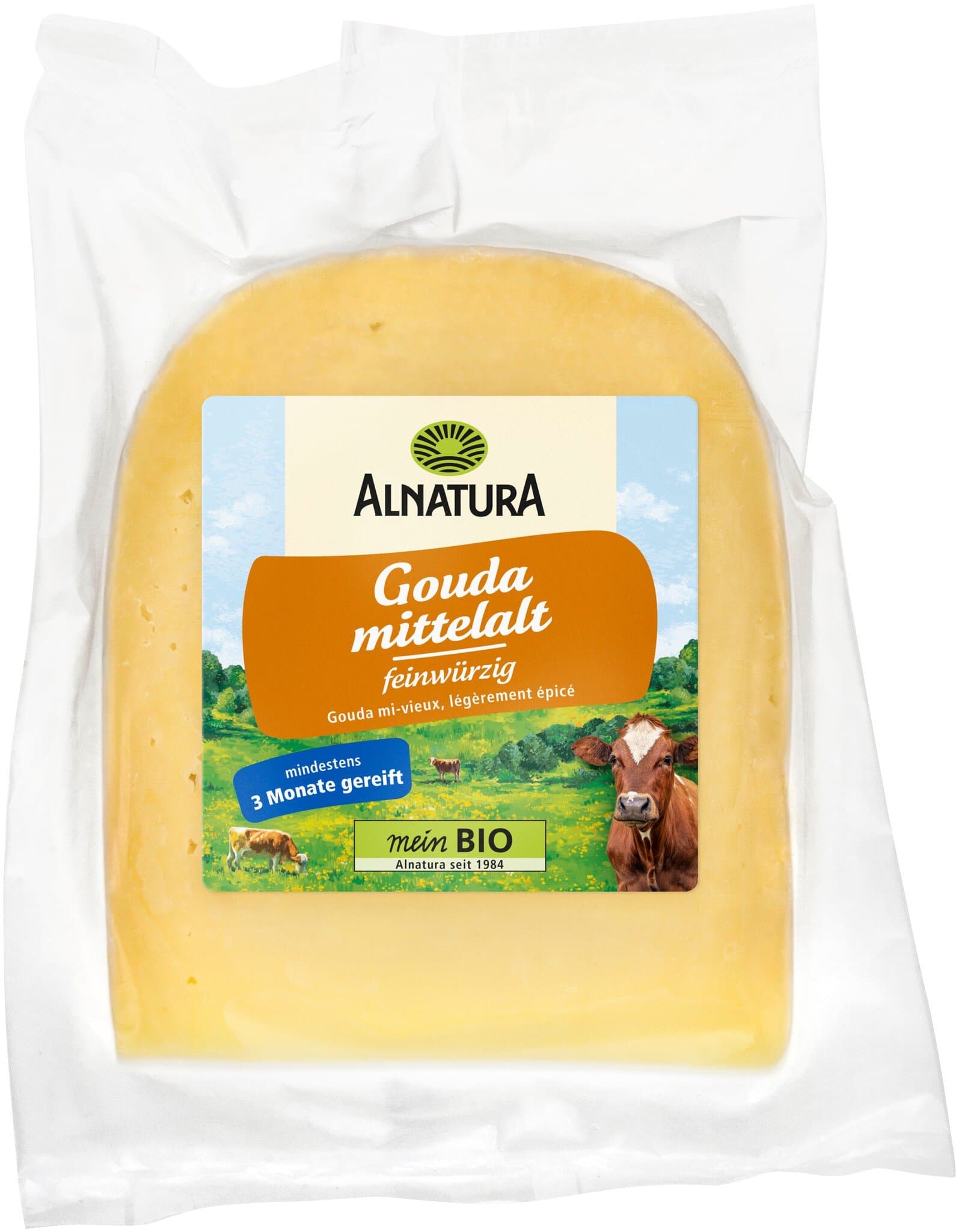Alnatura Gouda mittelalt (am Stück)