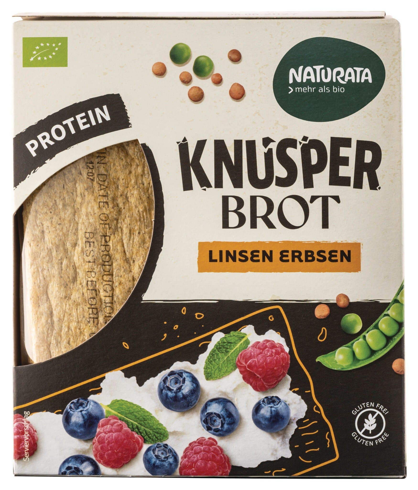 Naturata Knusperbrot Linsen Erbsen