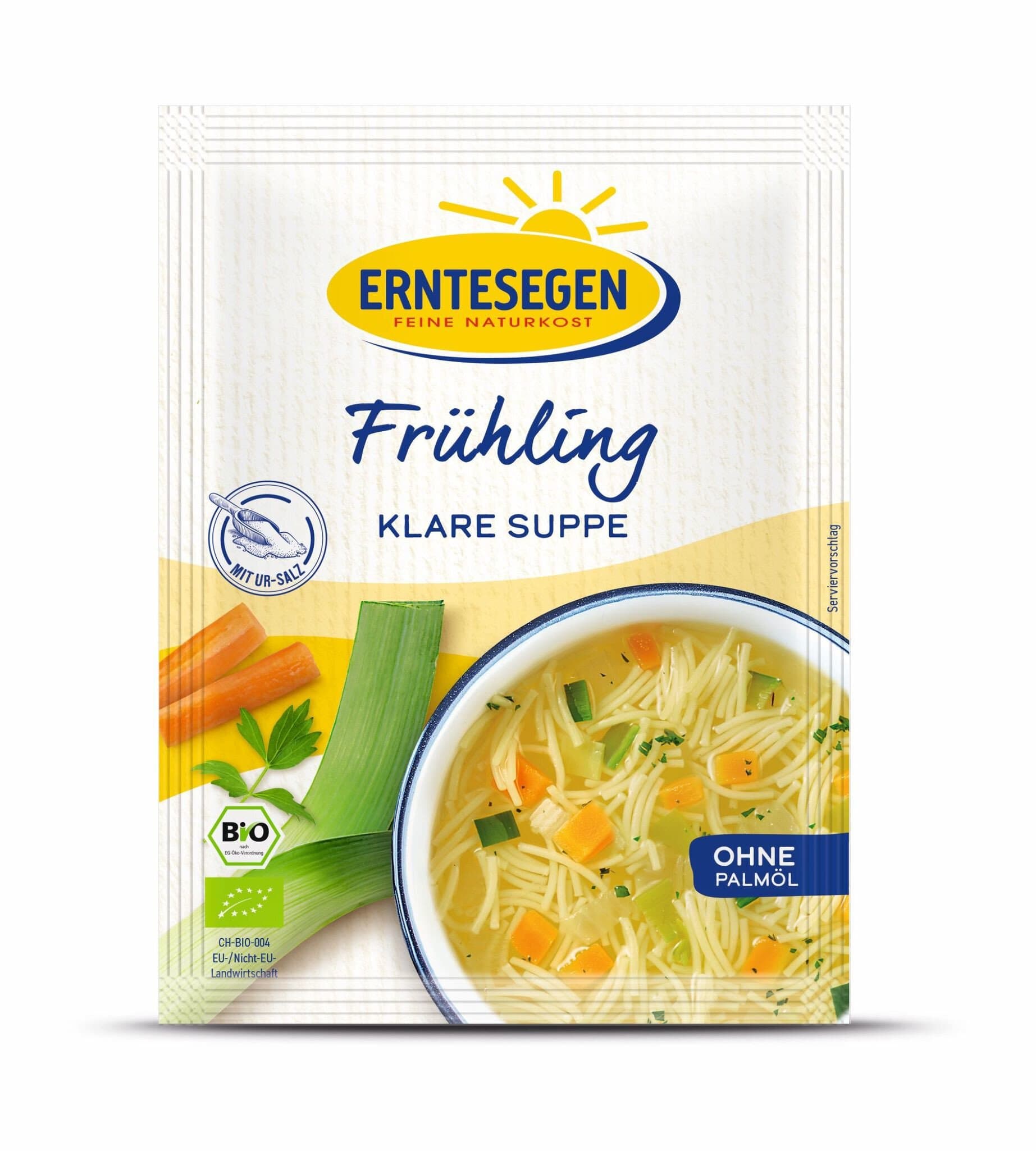 Erntesegen Frühling Klare Suppe