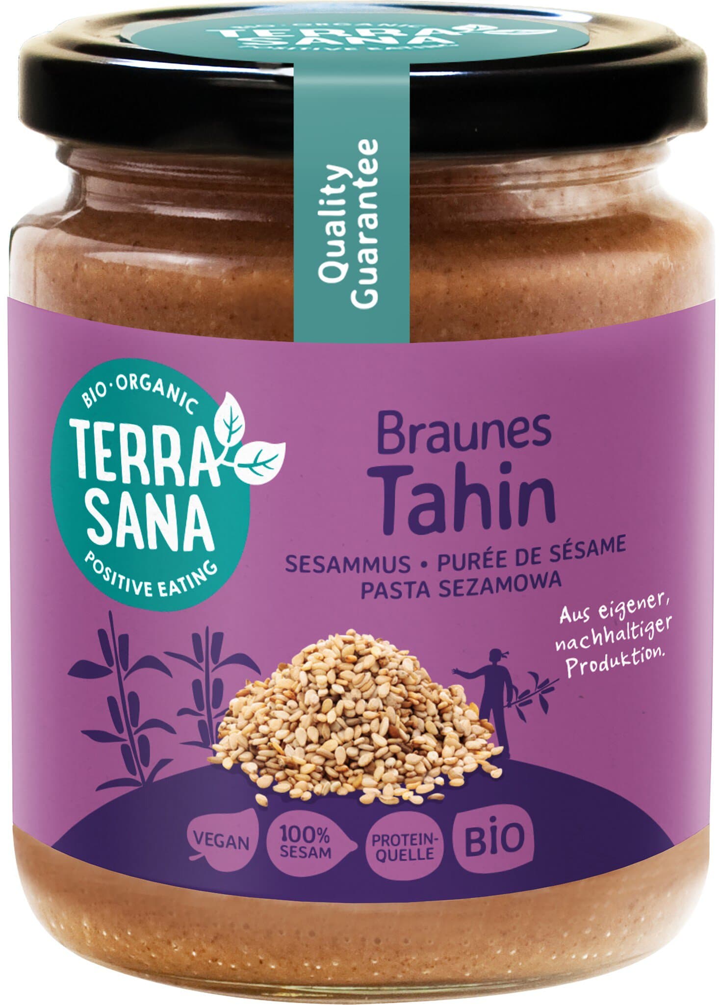 Terra Sana Tahin (Sesammus) ohne Salz