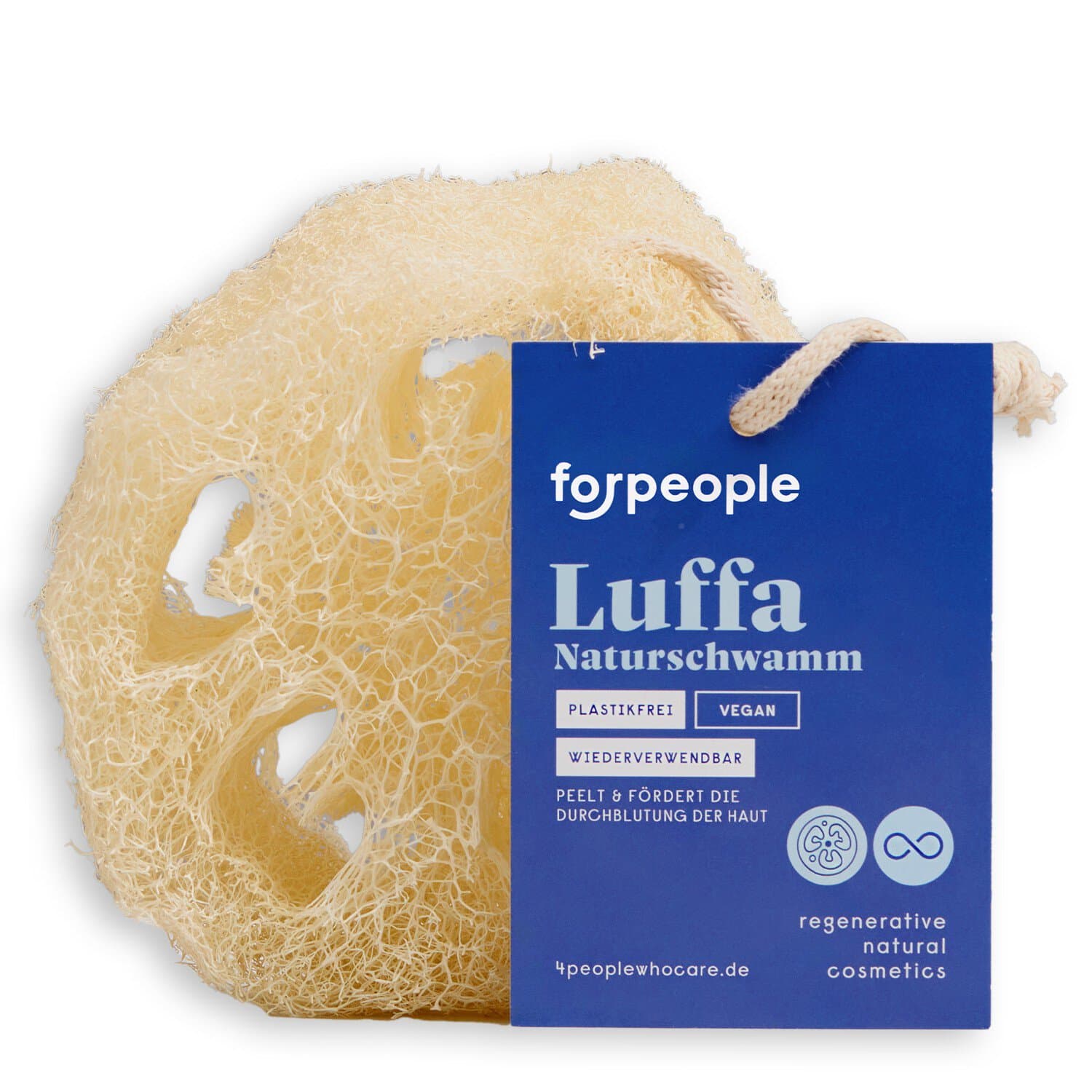 forpeople Luffa Duschschwamm
