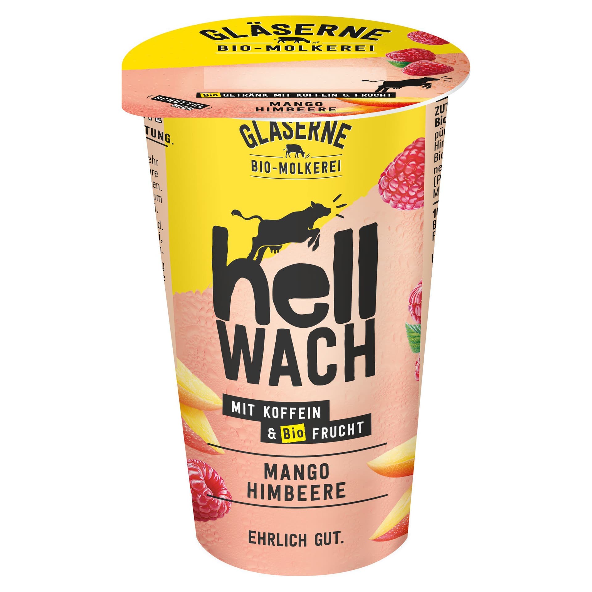 Gläserne Molkerei HellWach Mango Himbeere