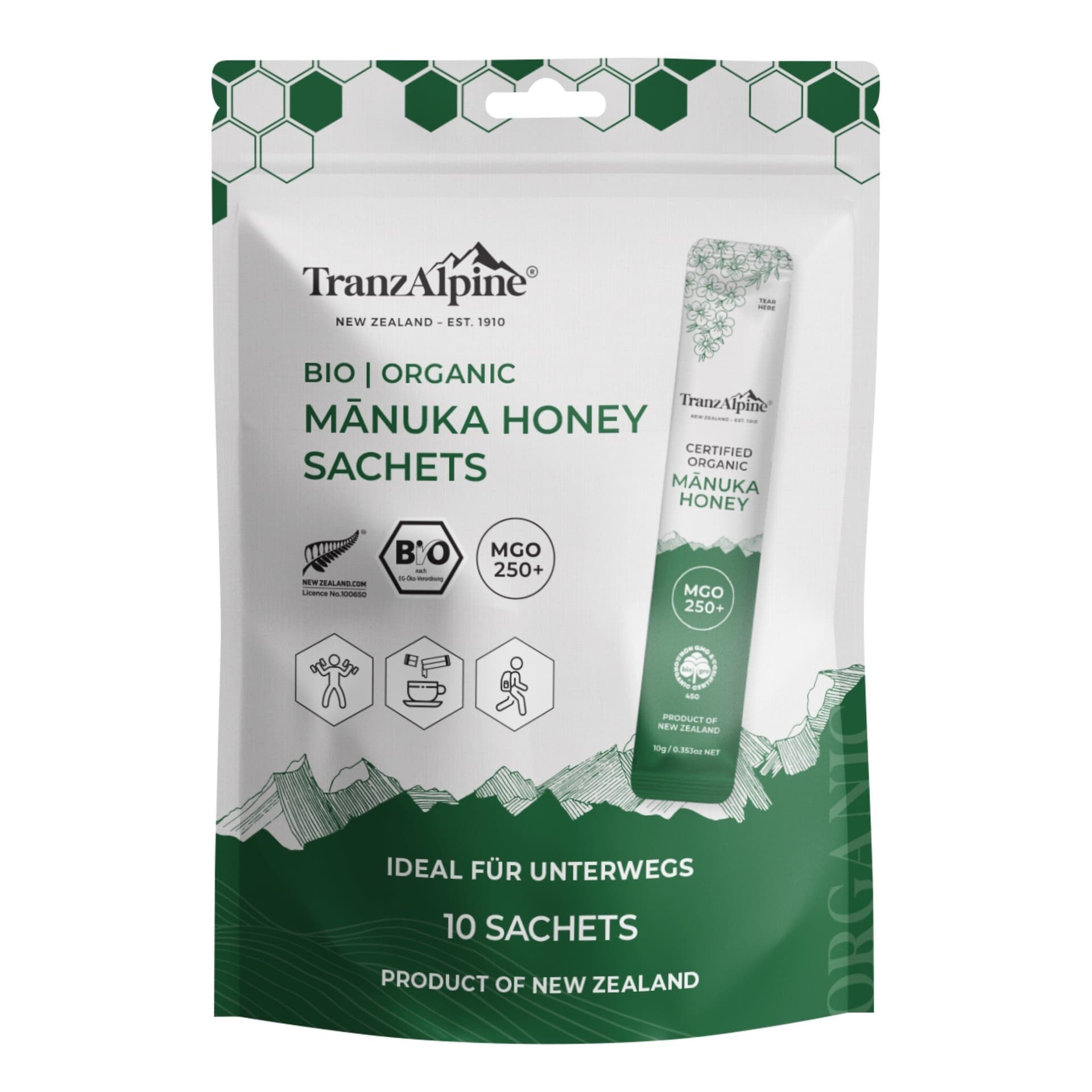 Hoyer Manuka Honig Sachets MGO 250+