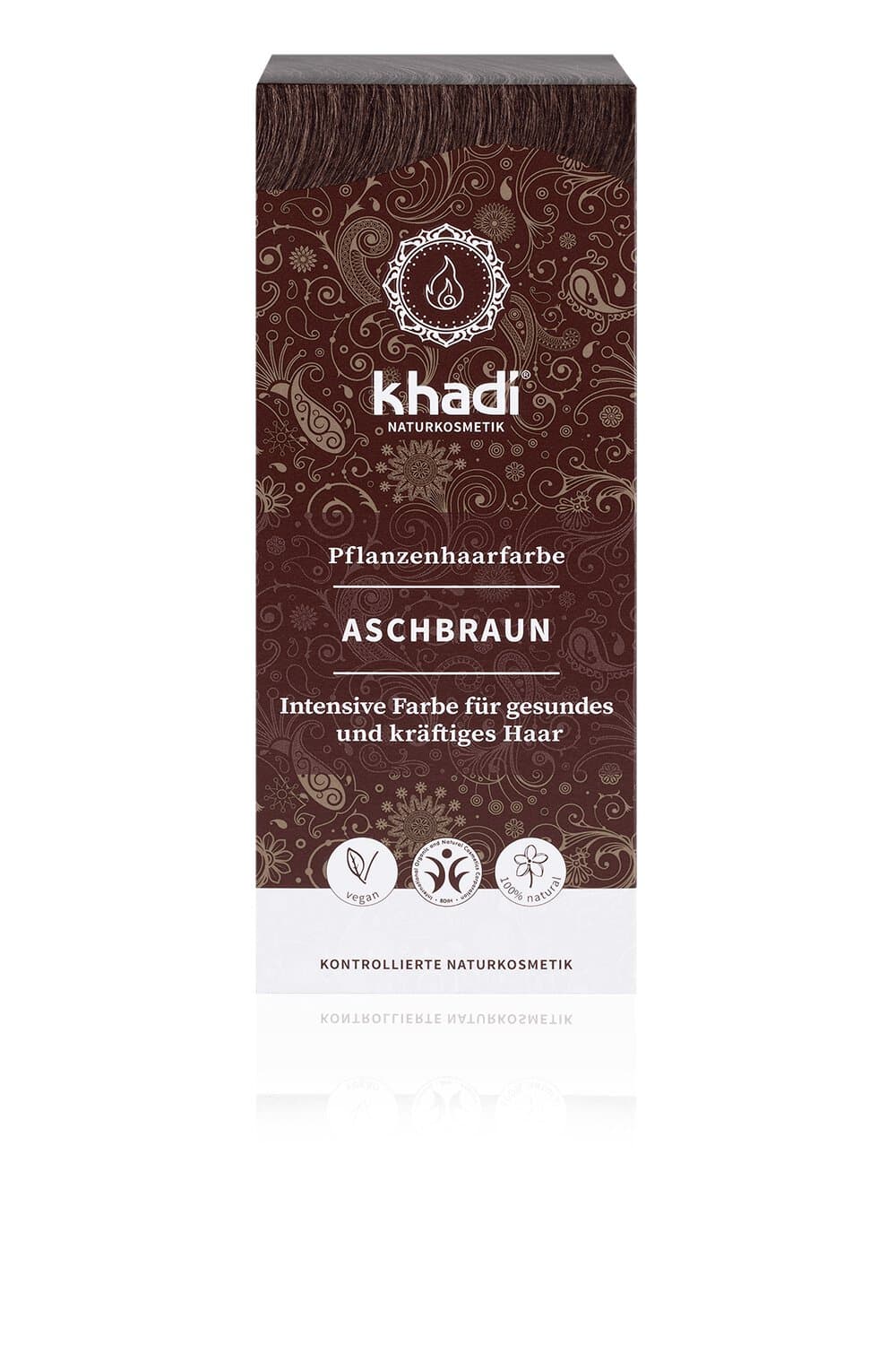 Khadi Pflanzenhaarfarbe Aschbraun