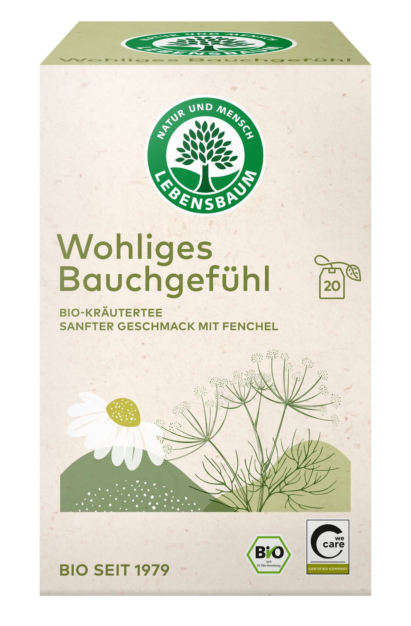 Lebensbaum Wohliges Bauchgefühl Tee 20 Btl.