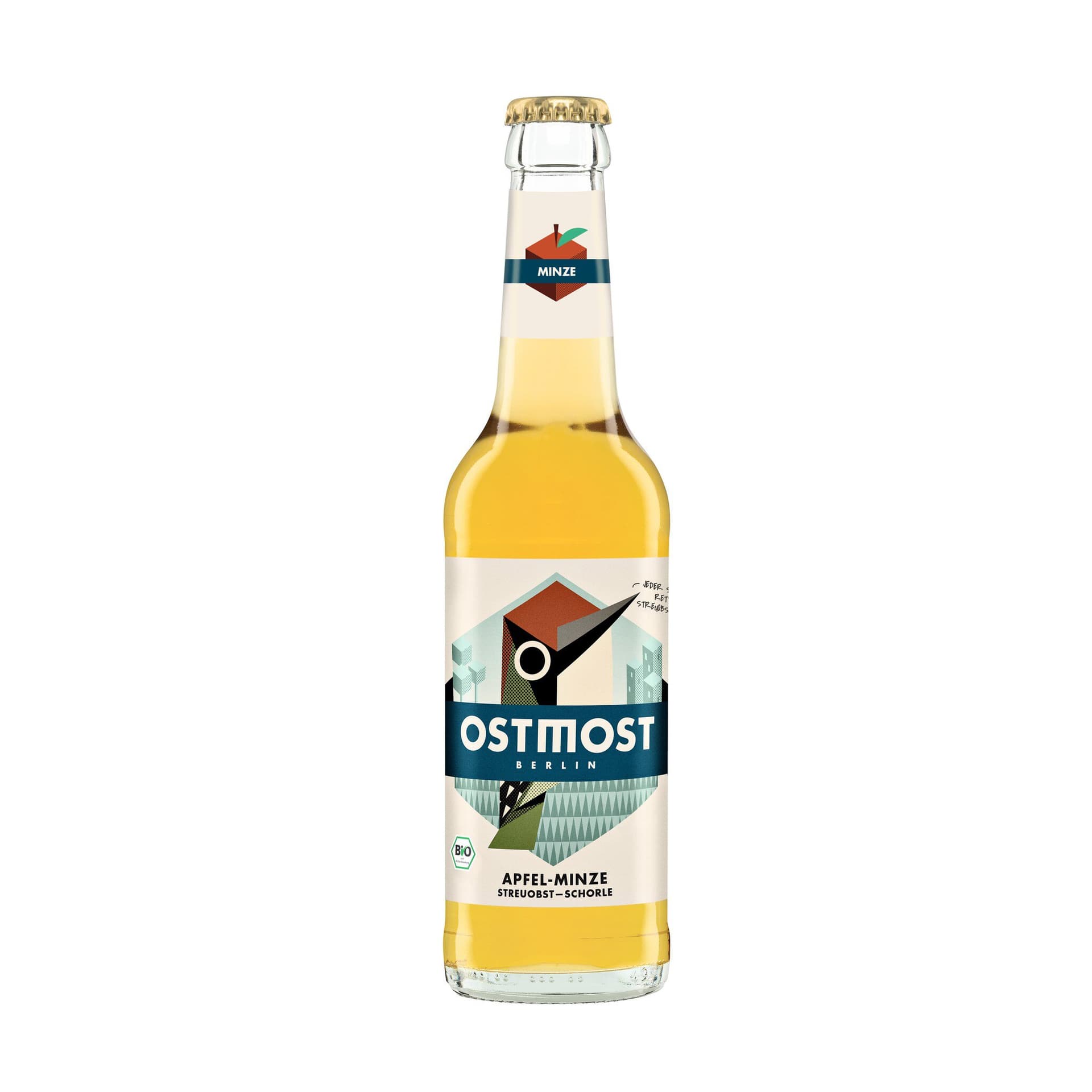 Ostmost Apfel-Minze Schorle
