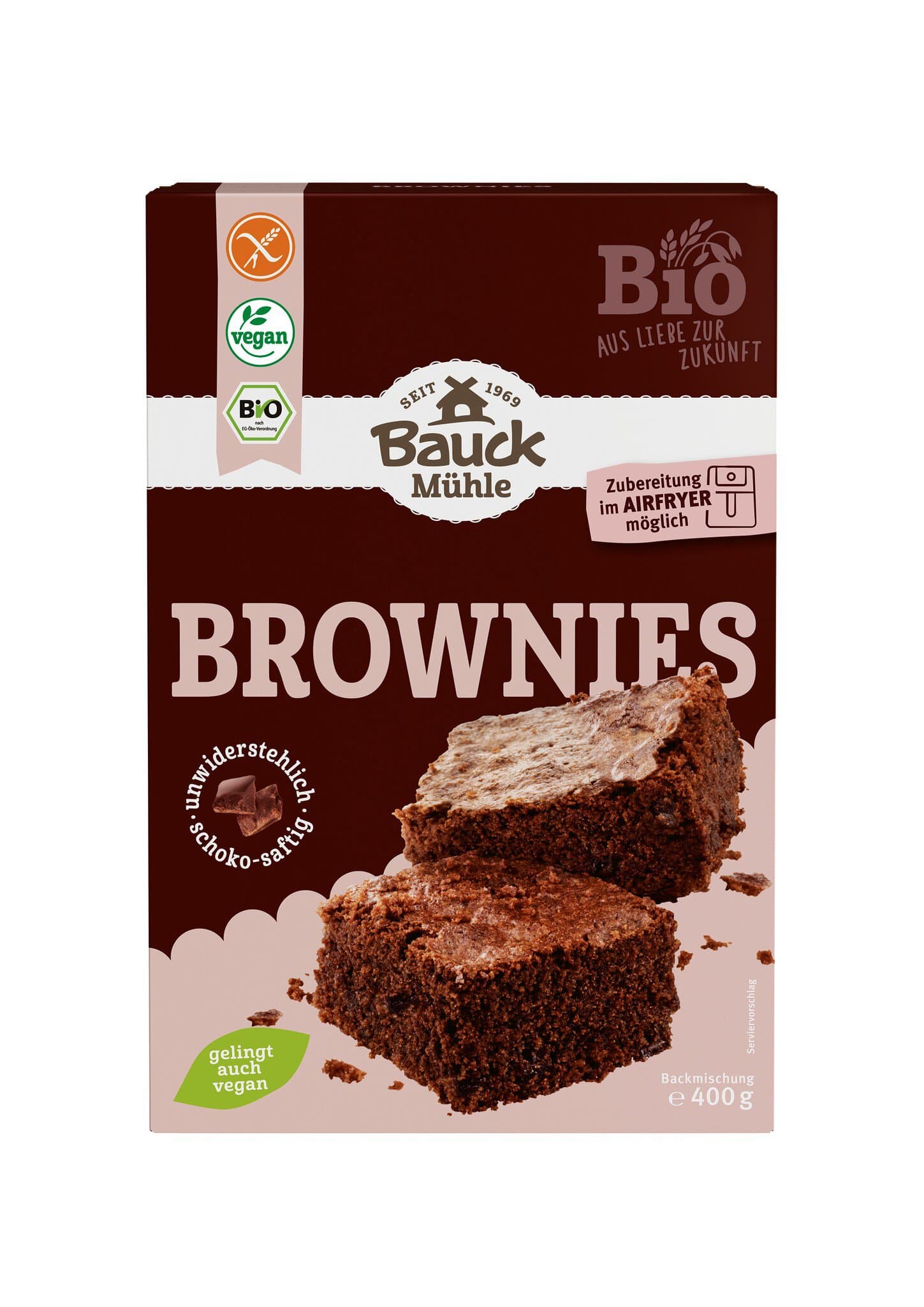 Bauckmühle Brownies Backmischung
