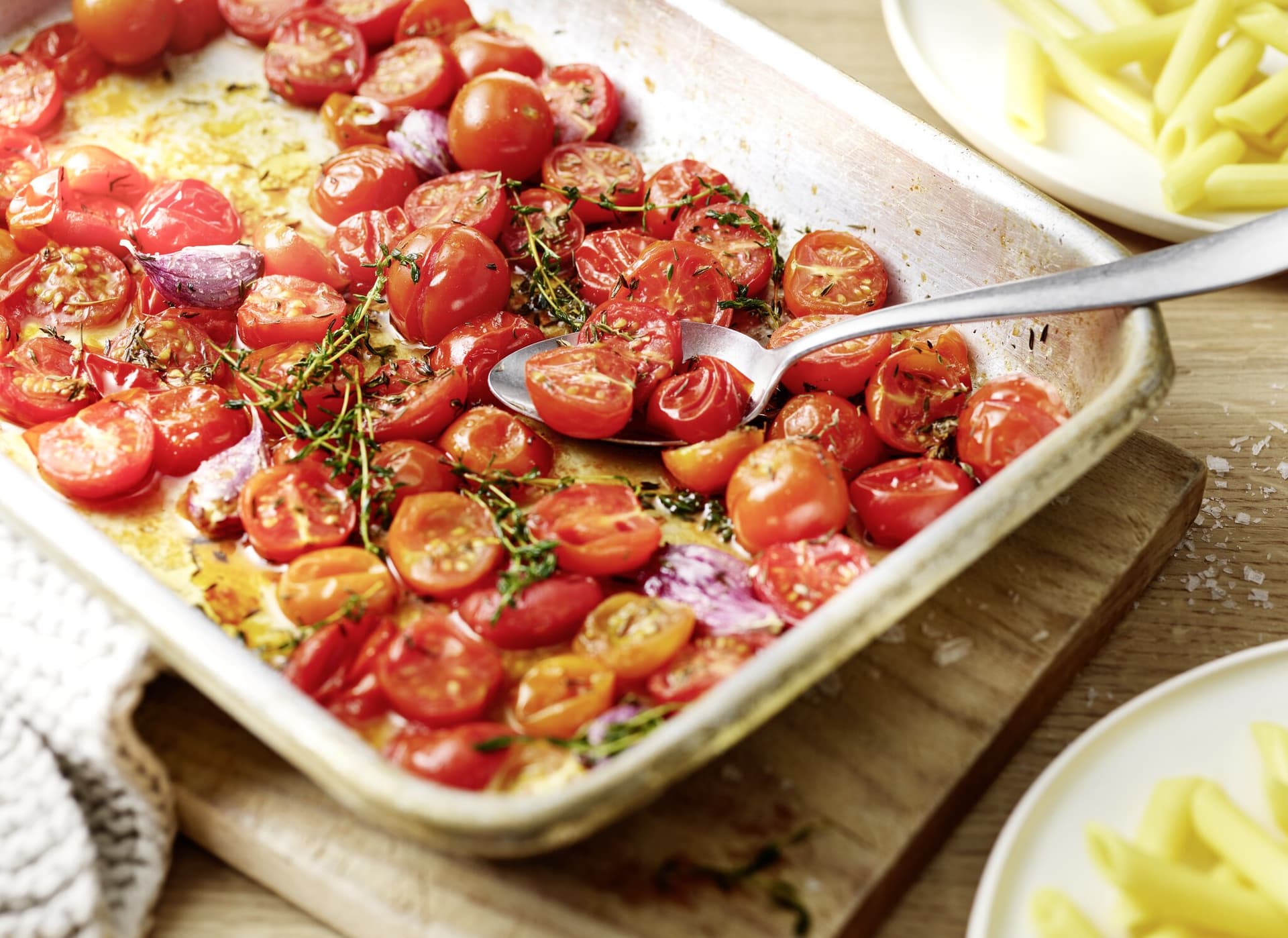 Tomatensauce aus dem Ofen