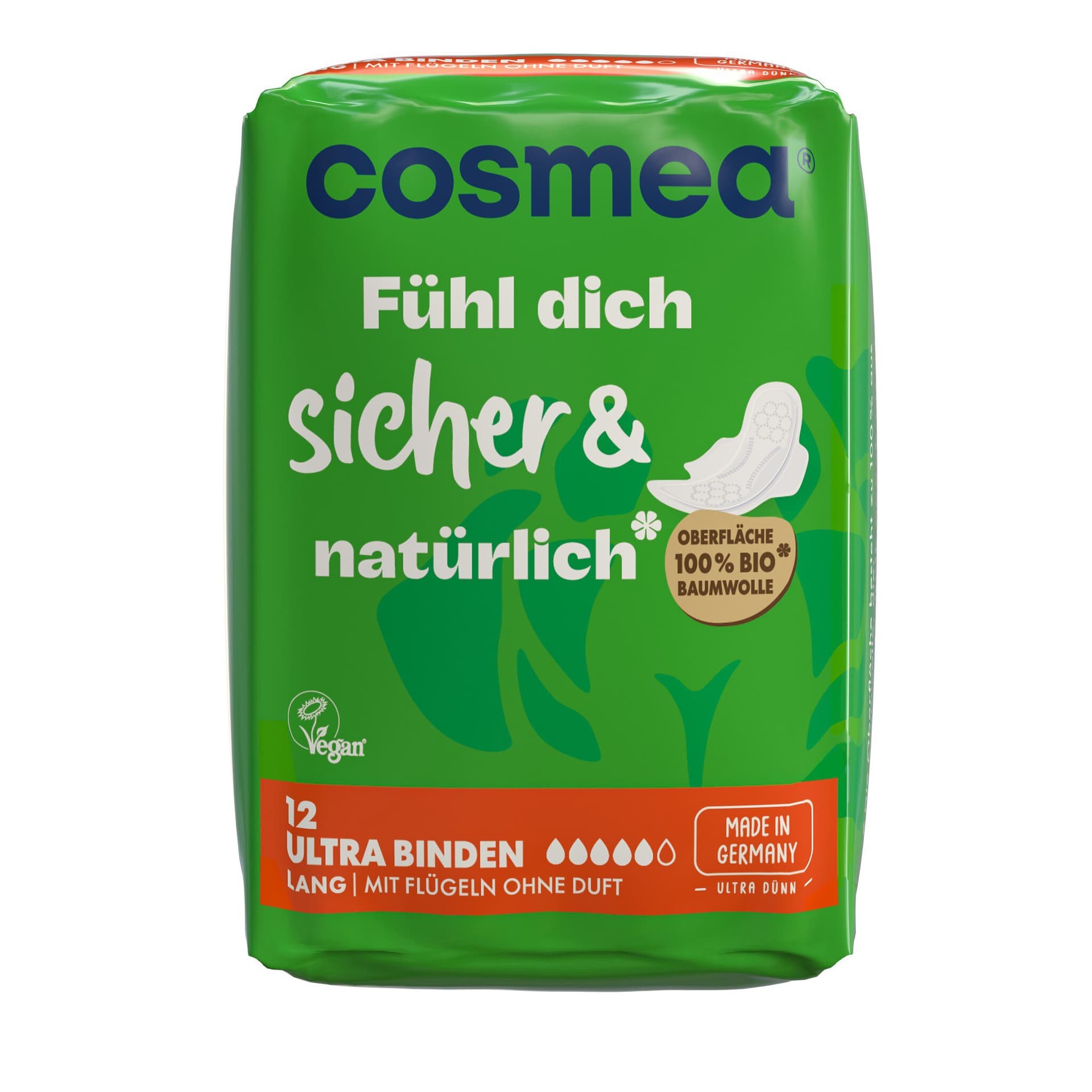 Cosmea Ultra Binden Lang mit Flügeln