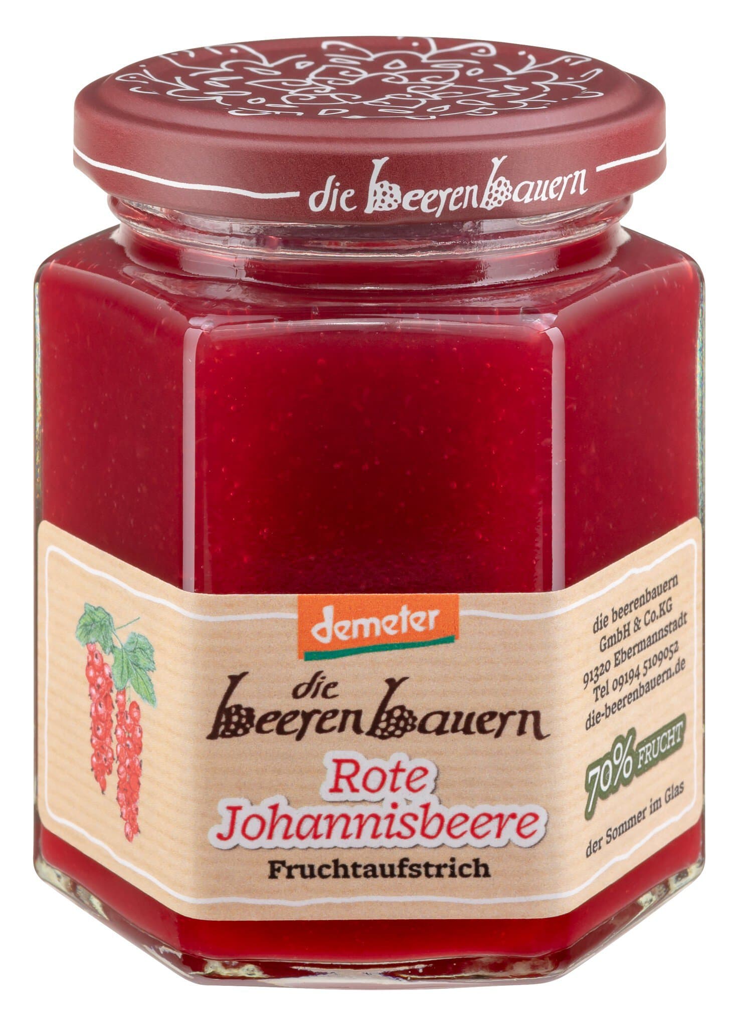 die Beerenbauern Rote Johannisbeere Fruchtauftsrich