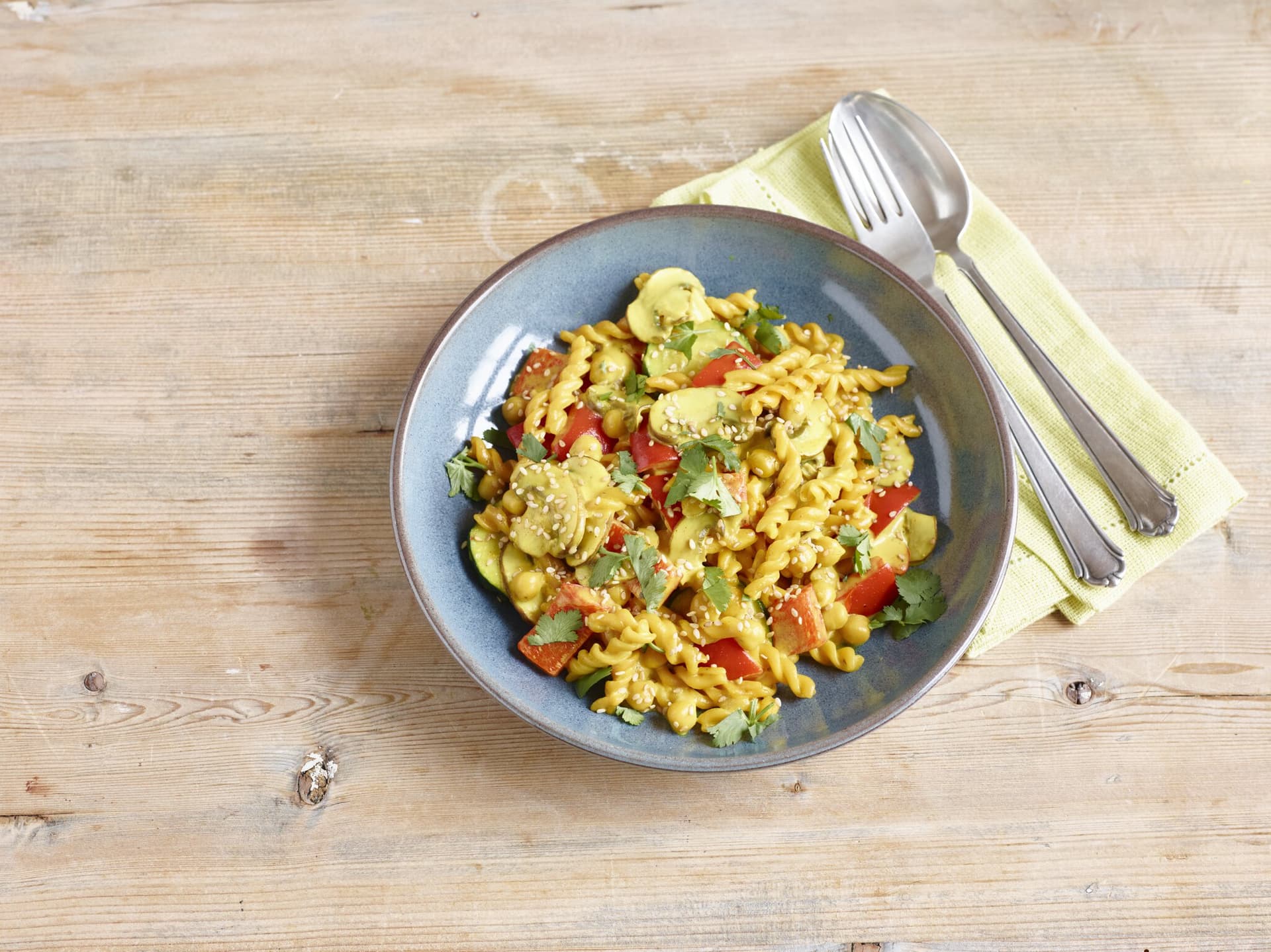 One-Pot-Pasta mit Gemüse