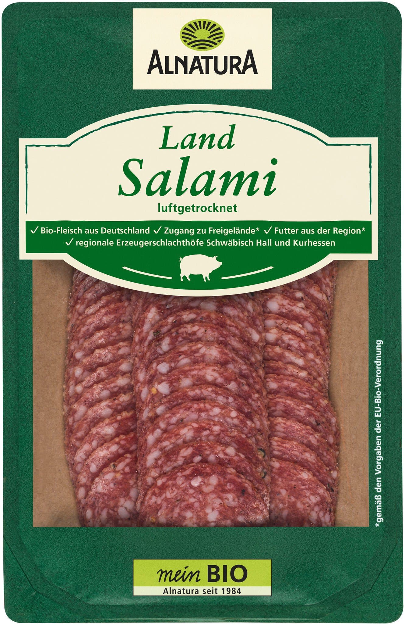 Alnatura Landsalami luftgetrocknet