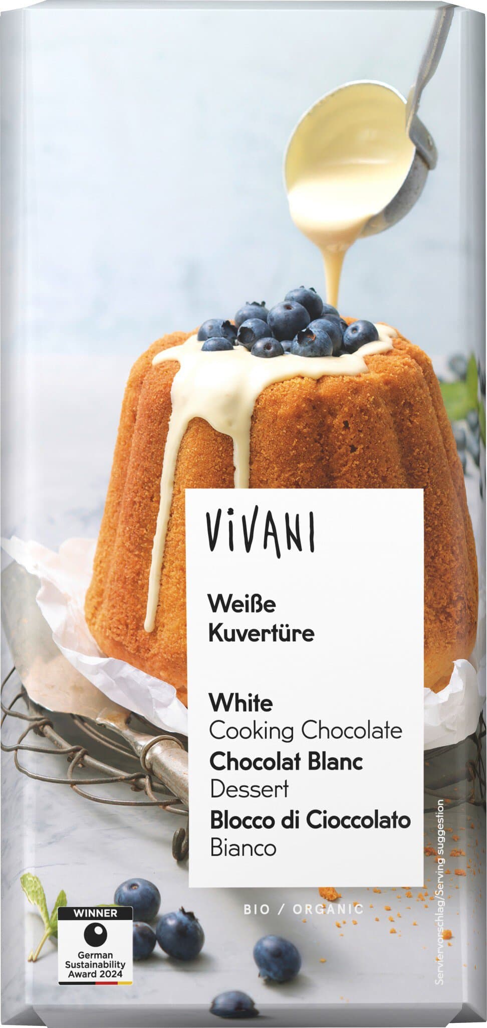 Vivani Kuvertüre weiß