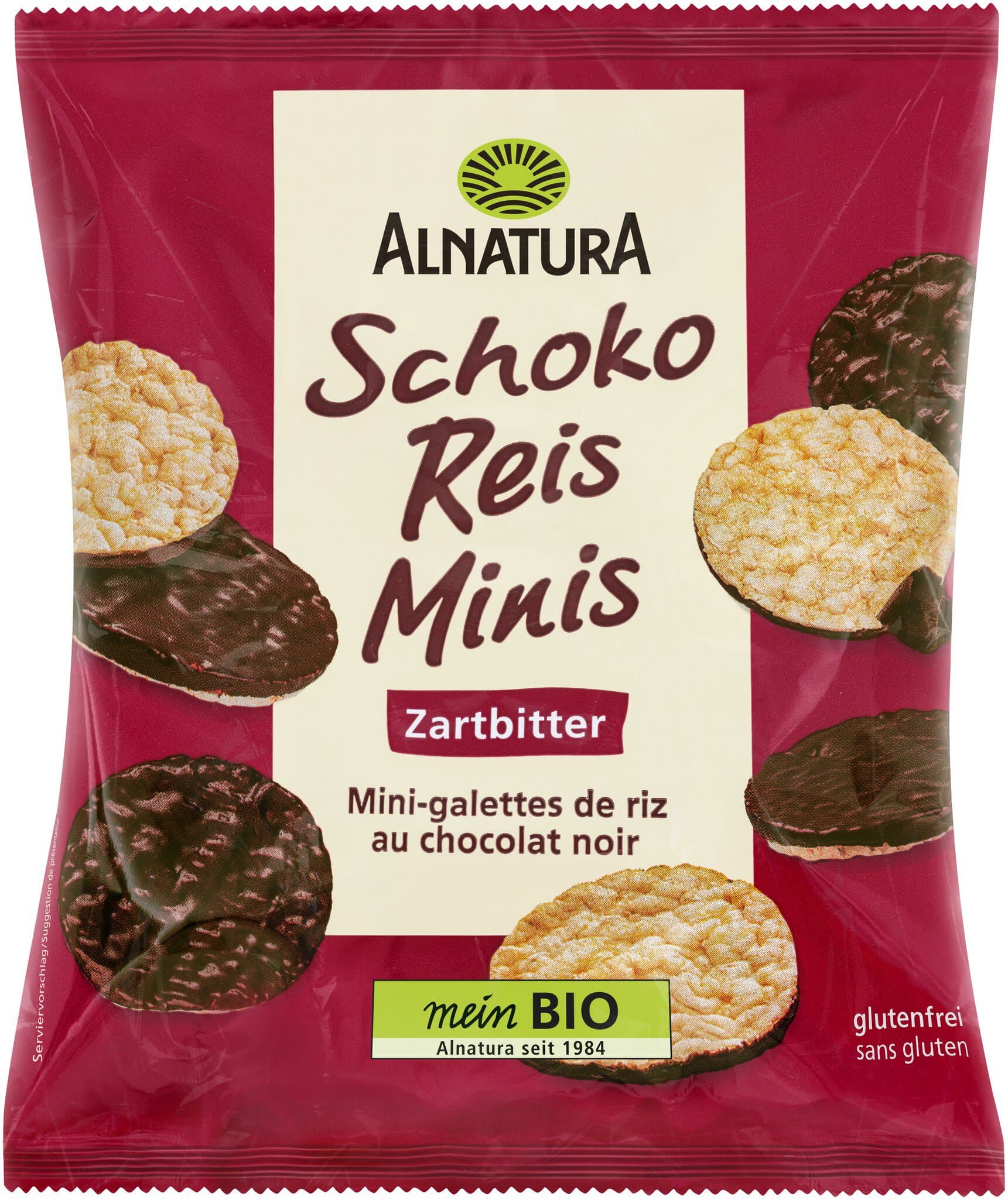 Alnatura Schoko-Reis-Minis Zartbitter