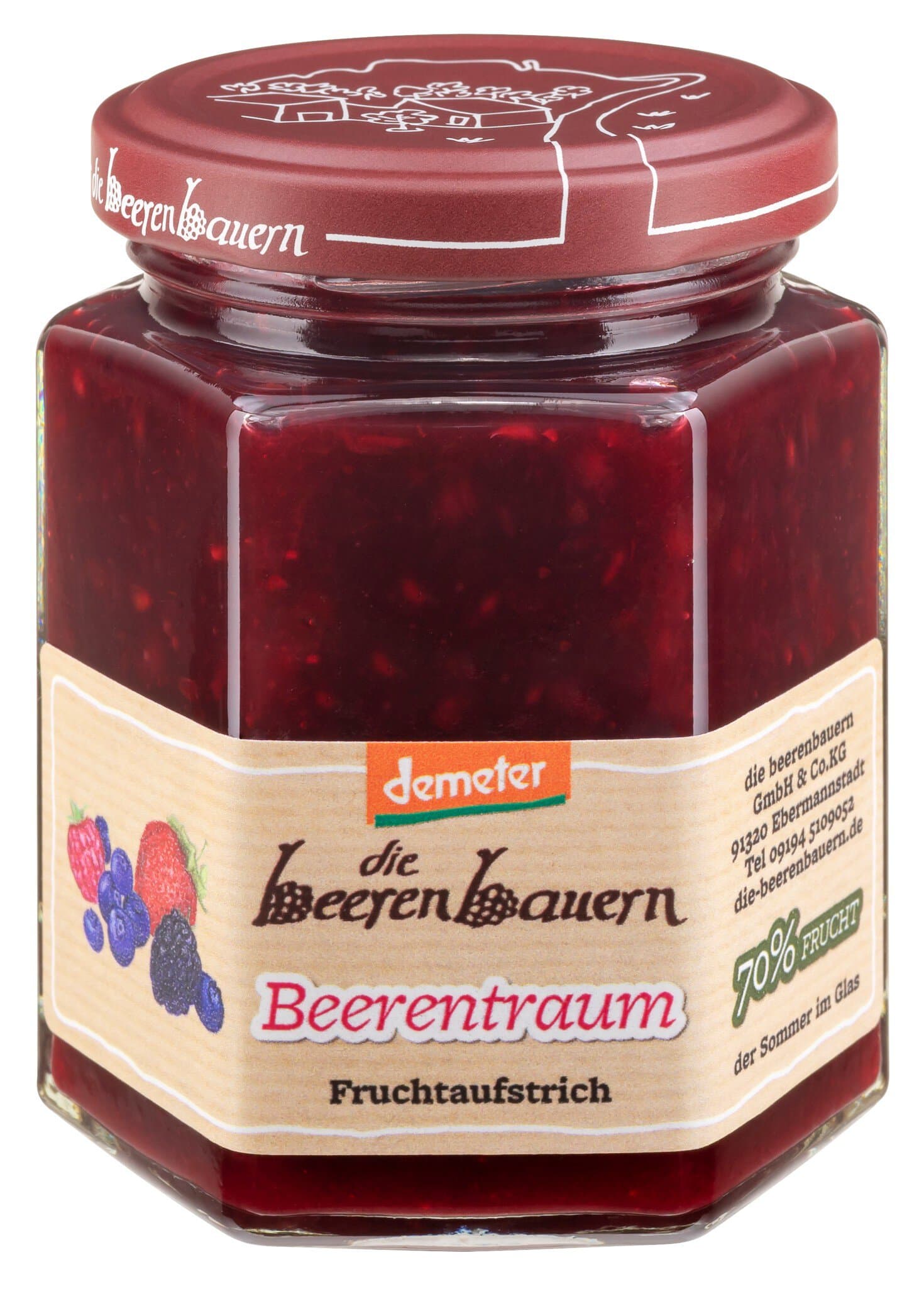 die Beerenbauern Beerentraum Fruchtaufstrich