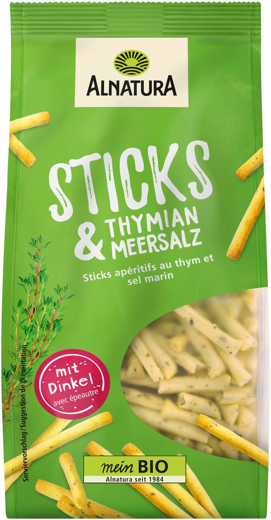 Alnatura Sticks Thymian & Meersalz