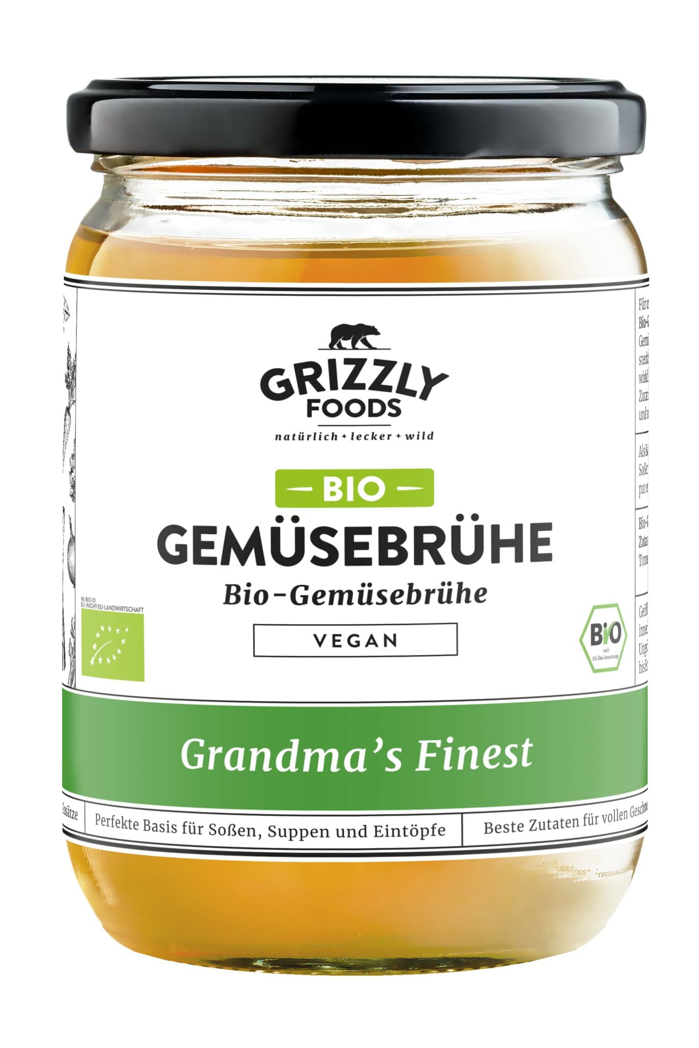 Grizzly Foods Gemüsebrühe