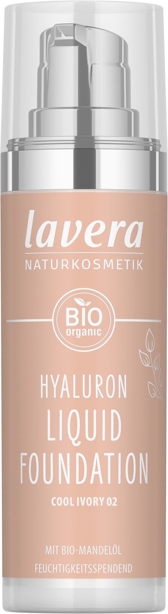 Lavera Hyaluron Liquid Foundation - Cool Ivory