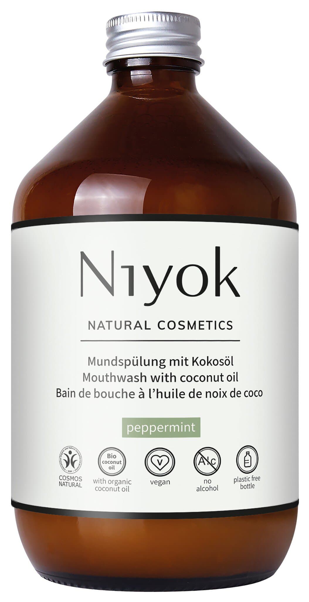 Niyok Mundspülung Pfefferminze