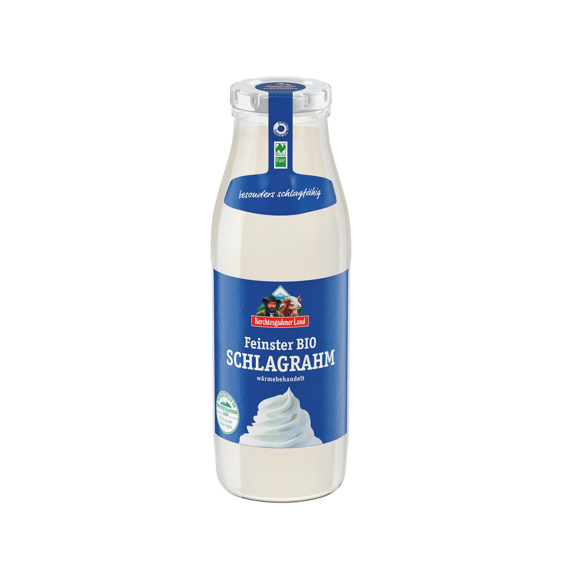 Berchtesgadener Land Schlagrahm im Glas