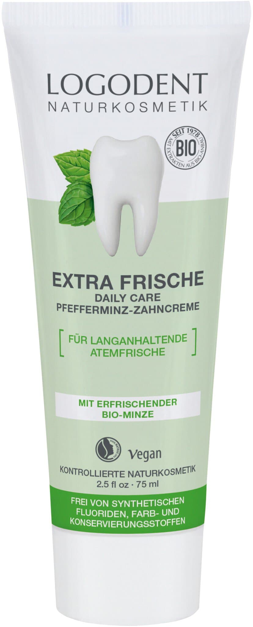 Logodent extrafrische Pfefferminz Zahncreme