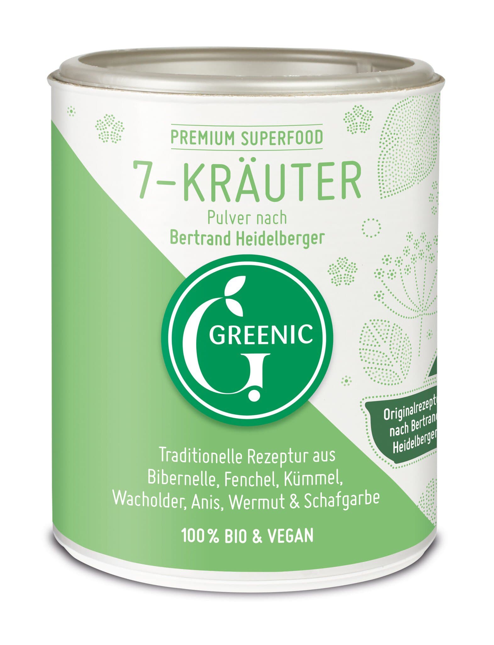 Greenic 7-Kräuter Pulver