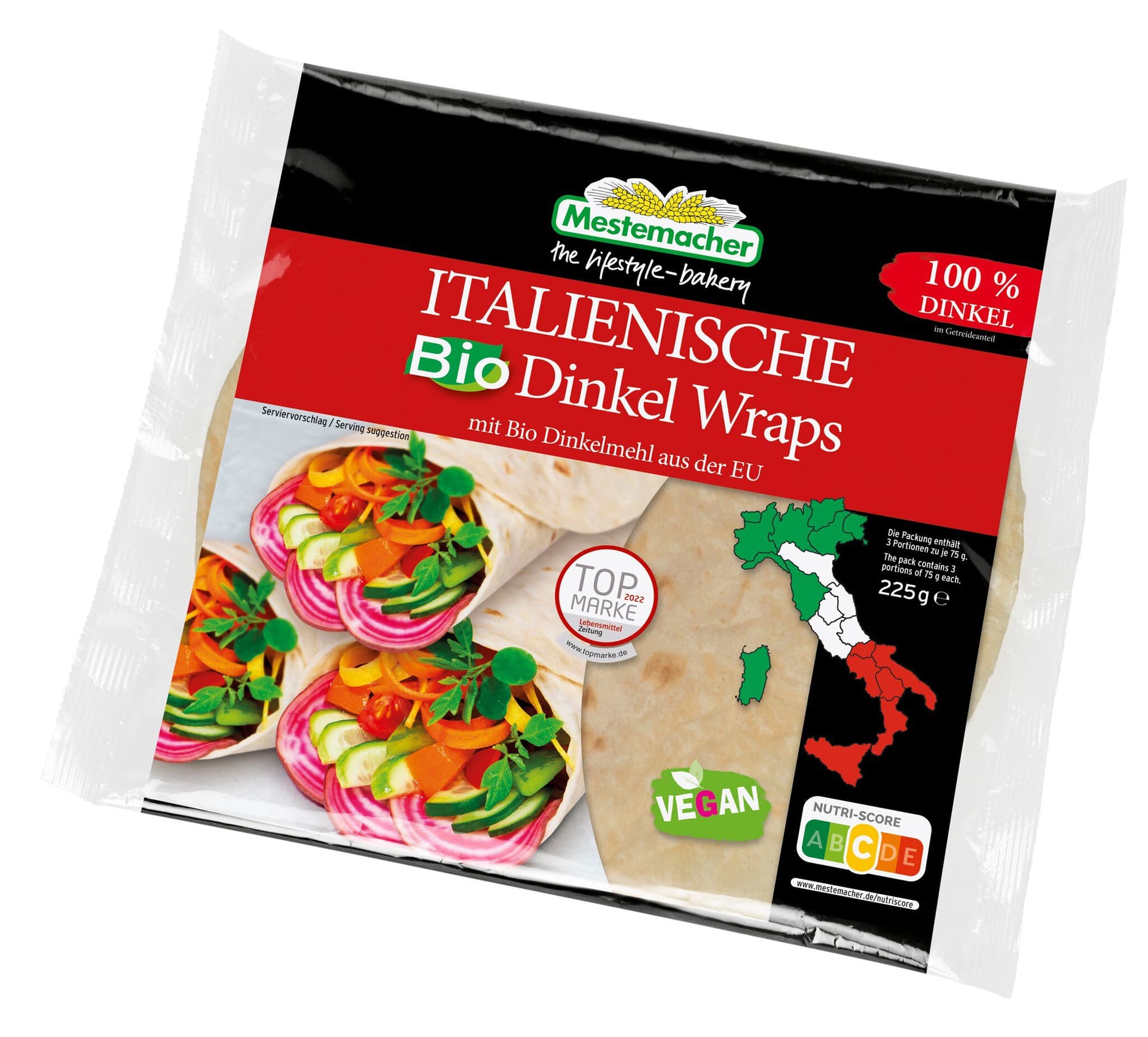 Mestemacher Dinkel Wraps