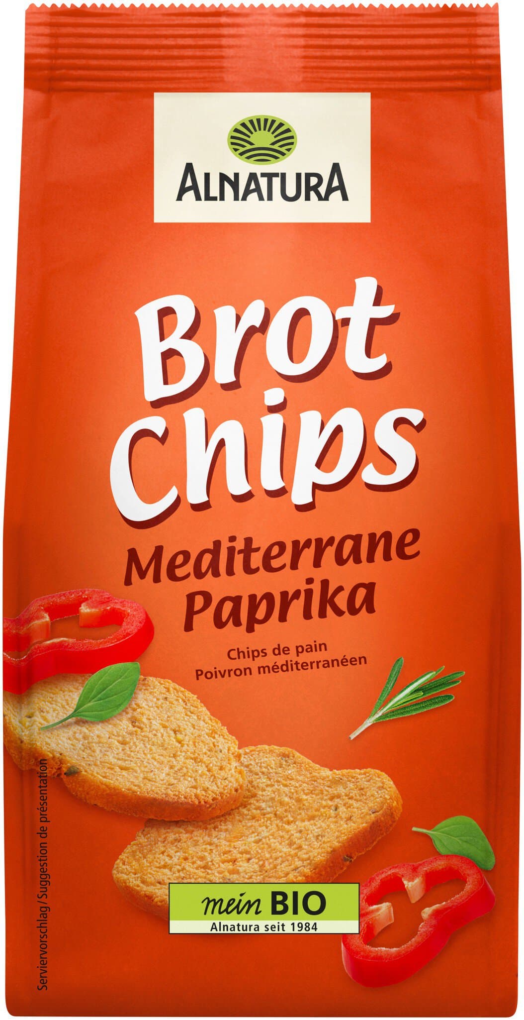 Alnatura Brotchips Mediterrane Paprika