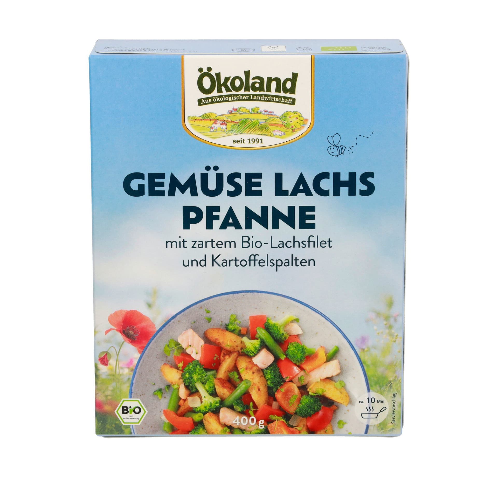 Ökoland Gemüse Lachs Pfanne (TK)
