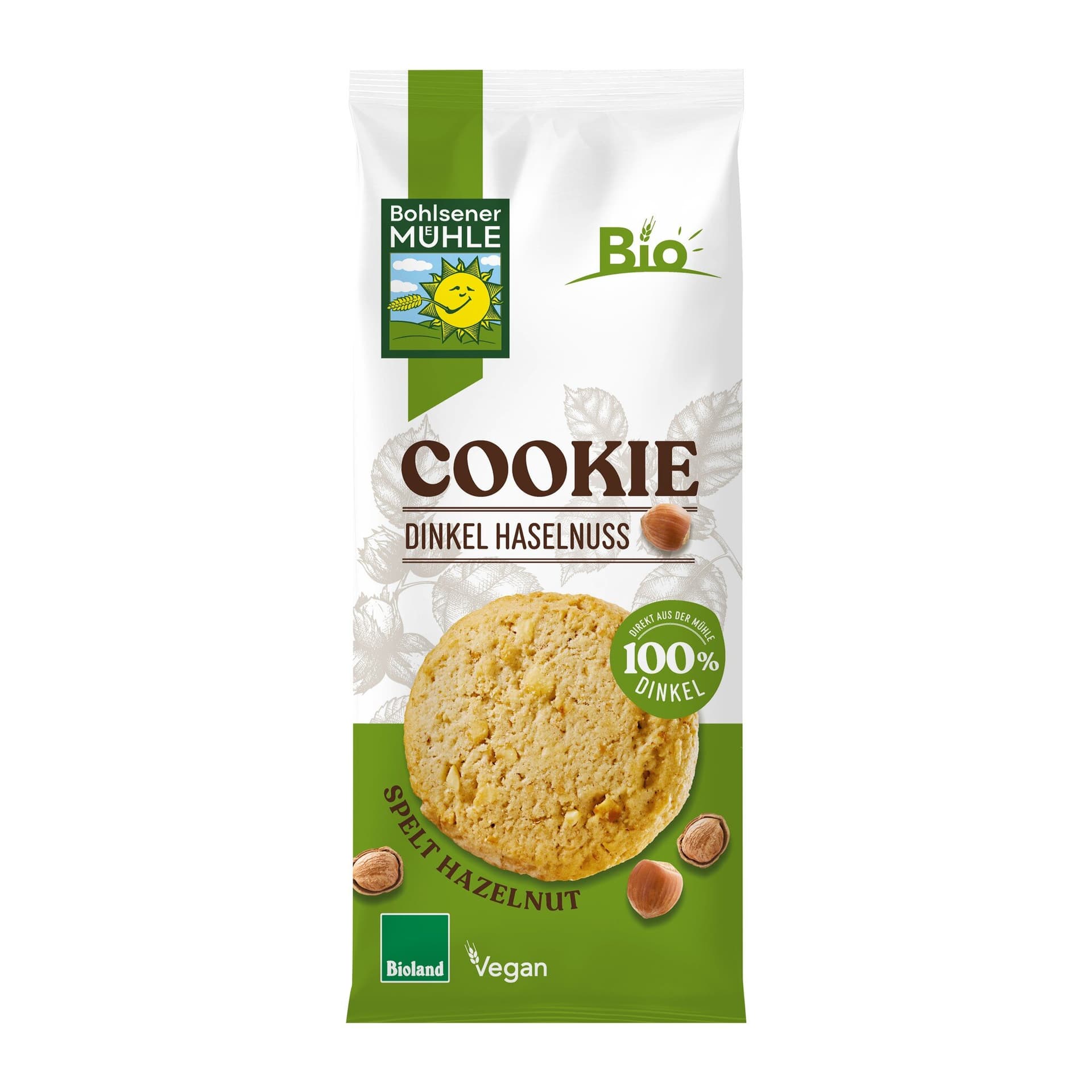 Bohlsener Mühle Dinkel Haselnuss Cookies