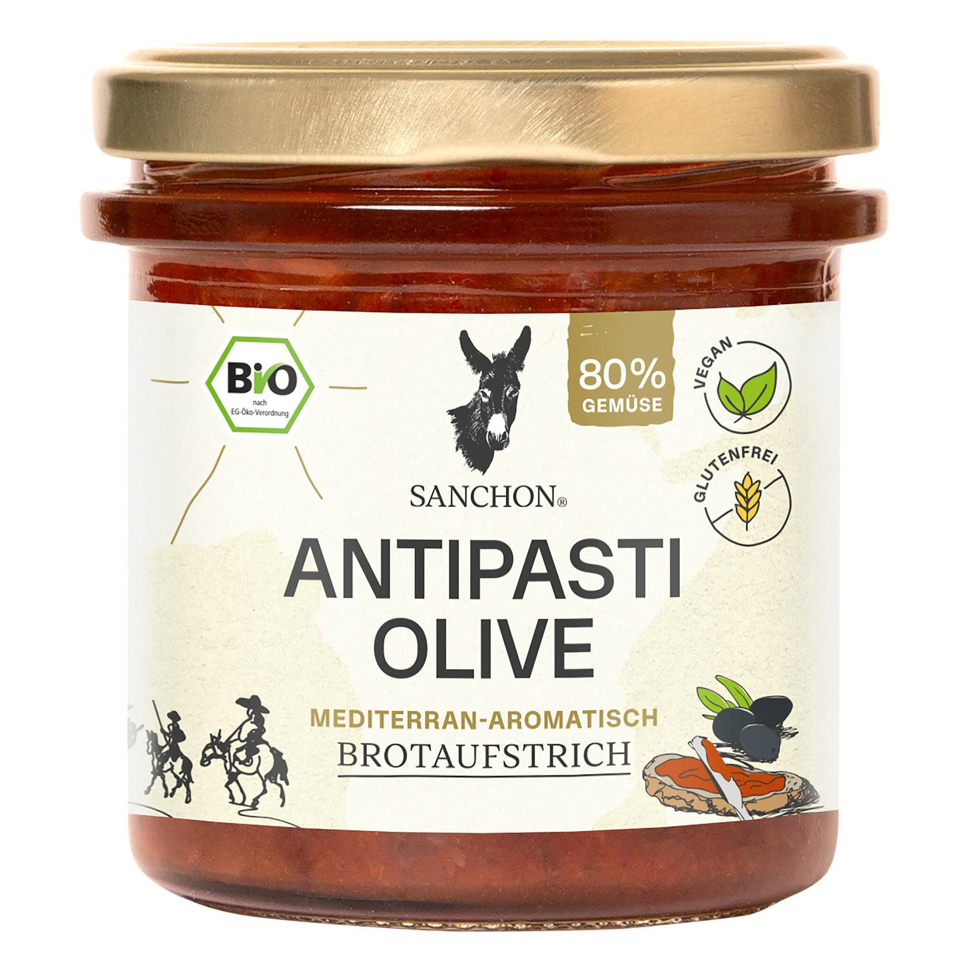 Sanchon Antipasti Olive Brotaufstrich