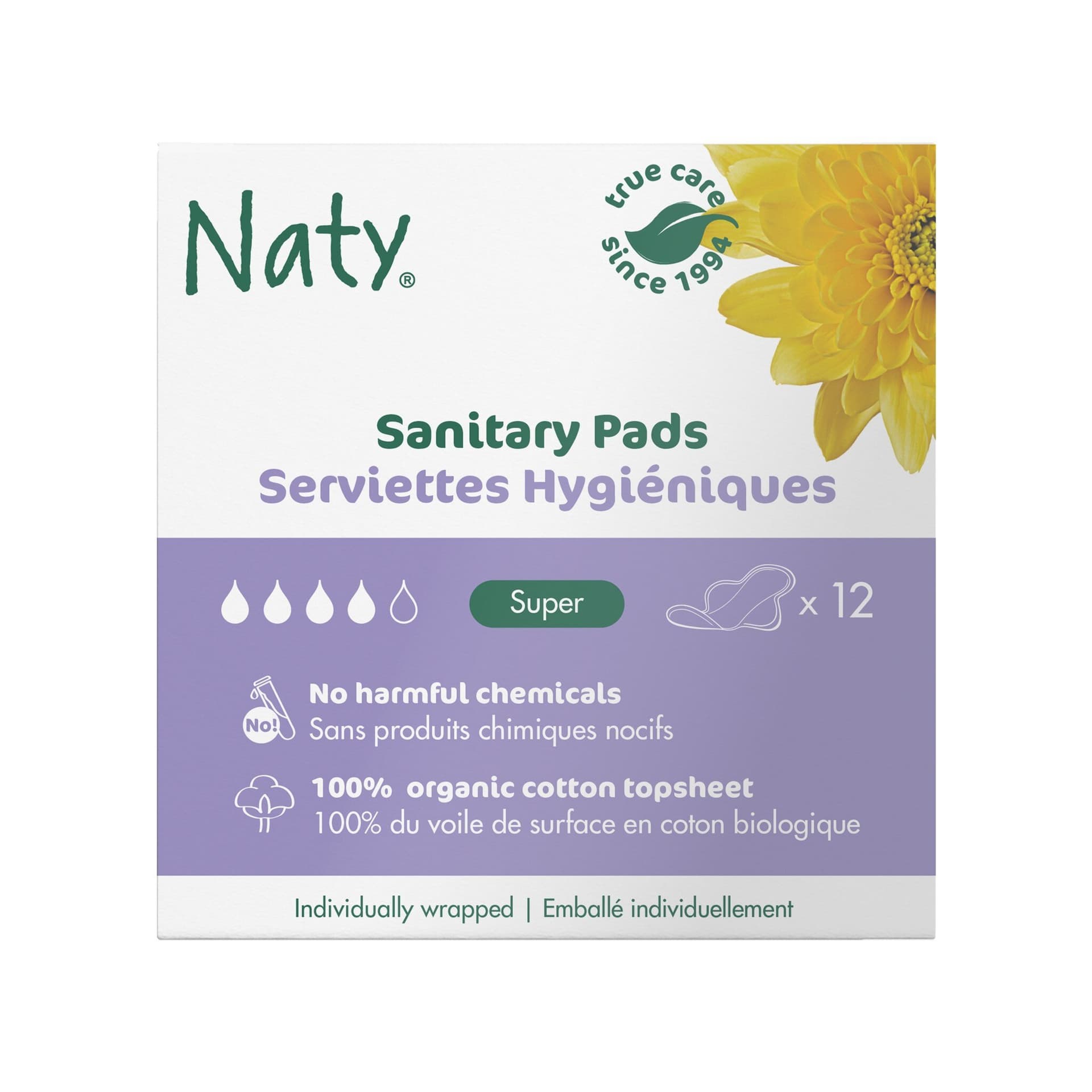 Naty Damenbinden Super, 12 St