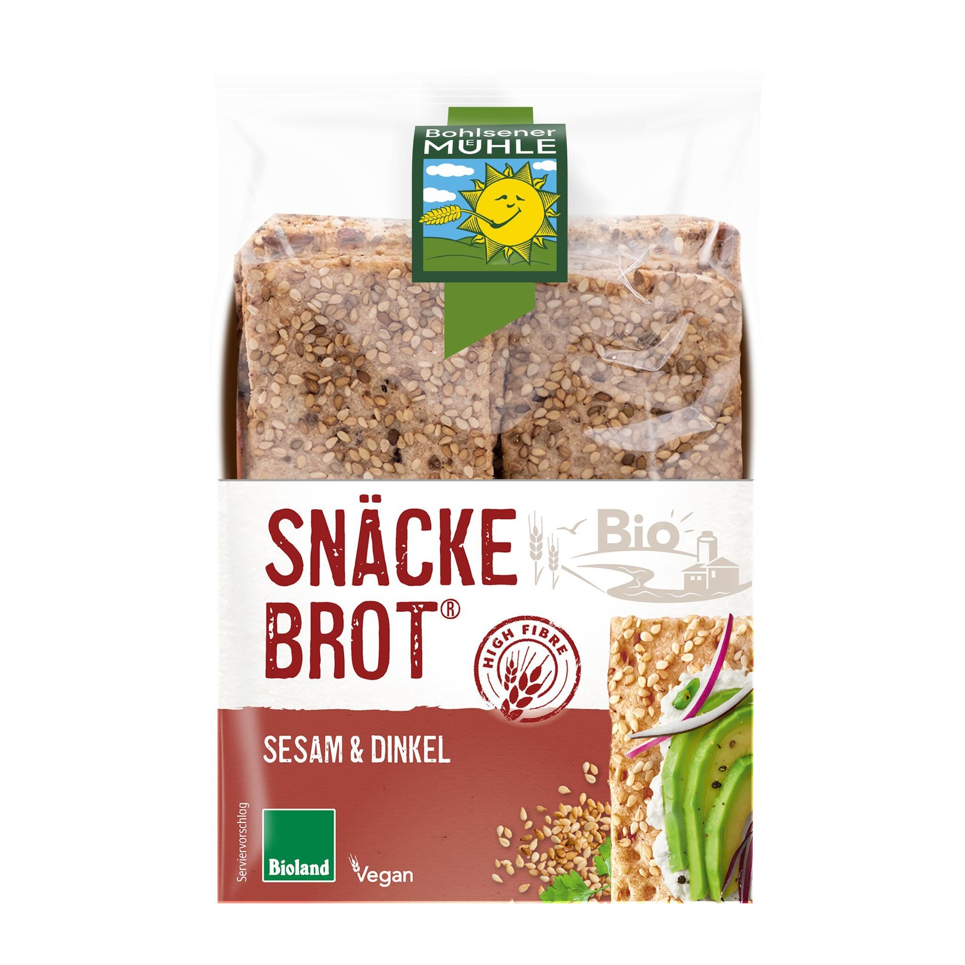 Bohlsener Mühle Snäckebrot Sesam & Dinkel