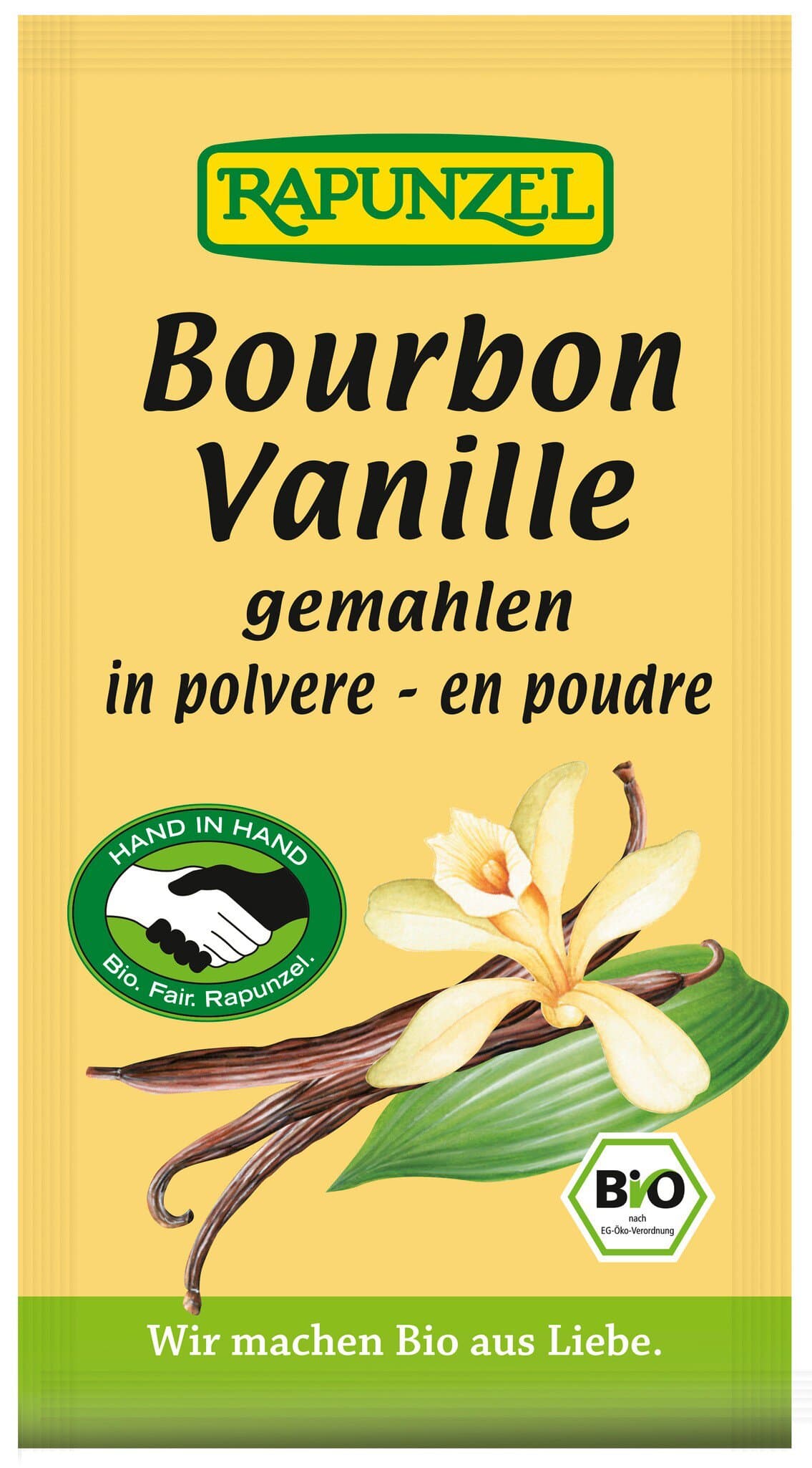 Rapunzel Bourbon Vanille, gemahlen
