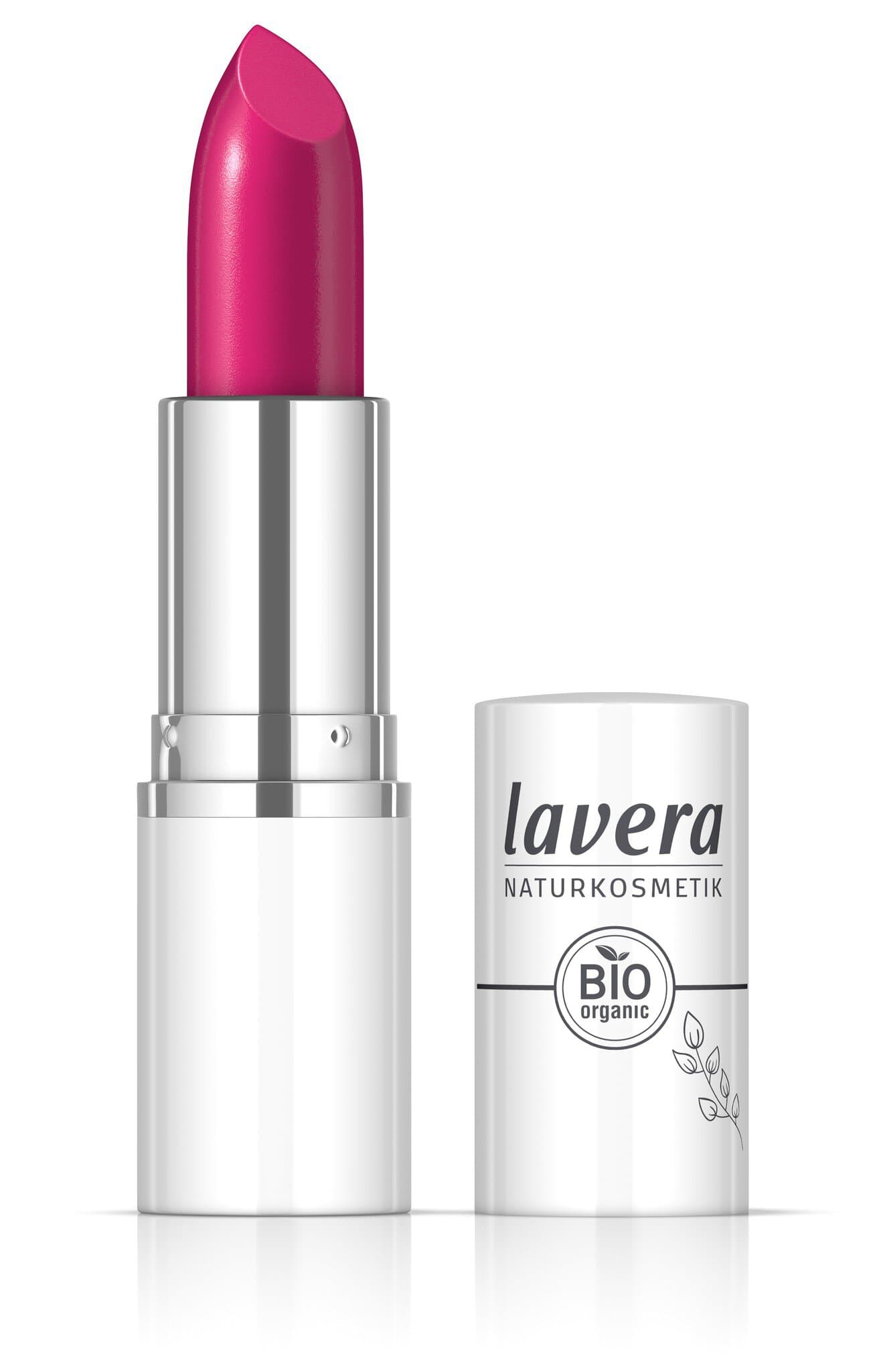 Lavera Cream Glow Lipstick Pink Universe 08