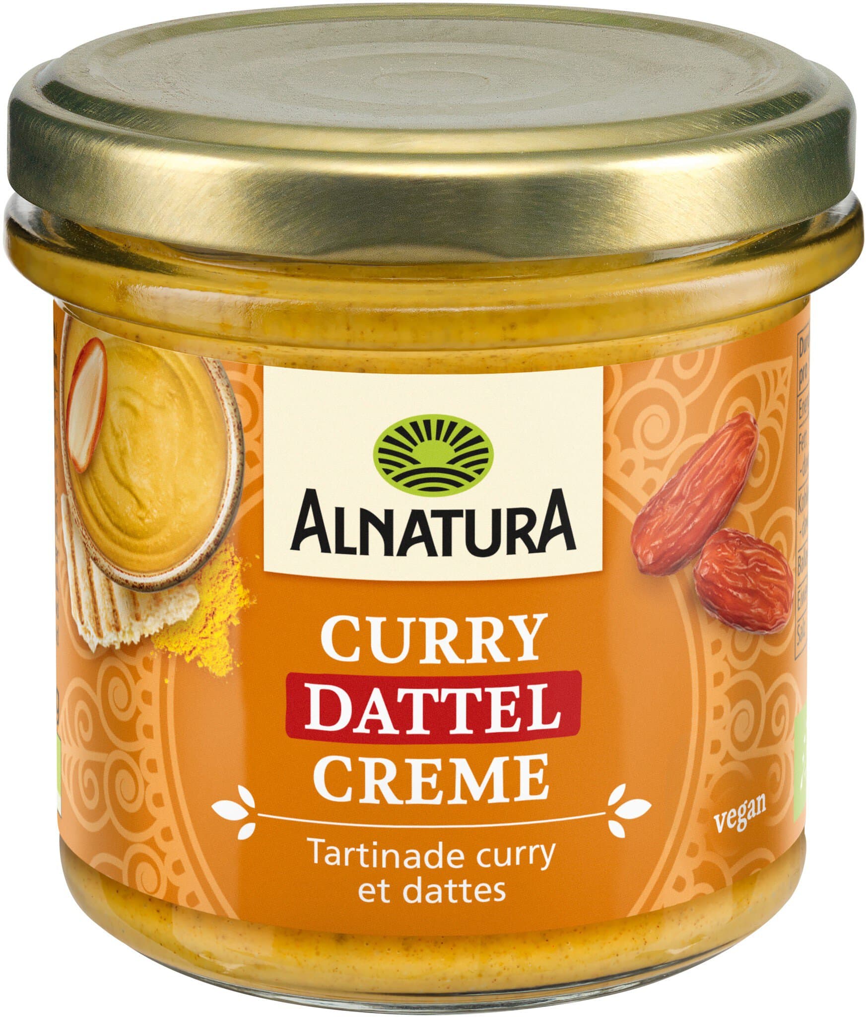 Alnatura Curry-Dattel-Creme