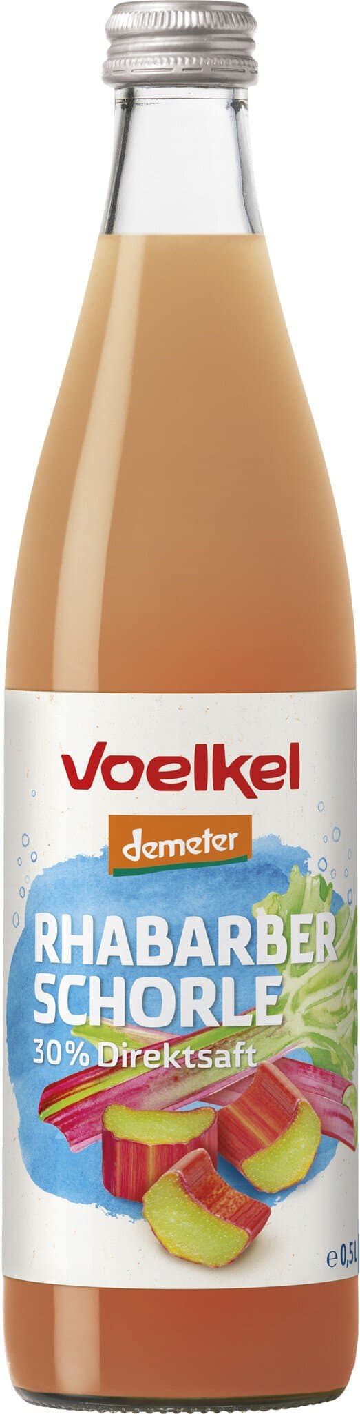Voelkel Rhabarber Schorle