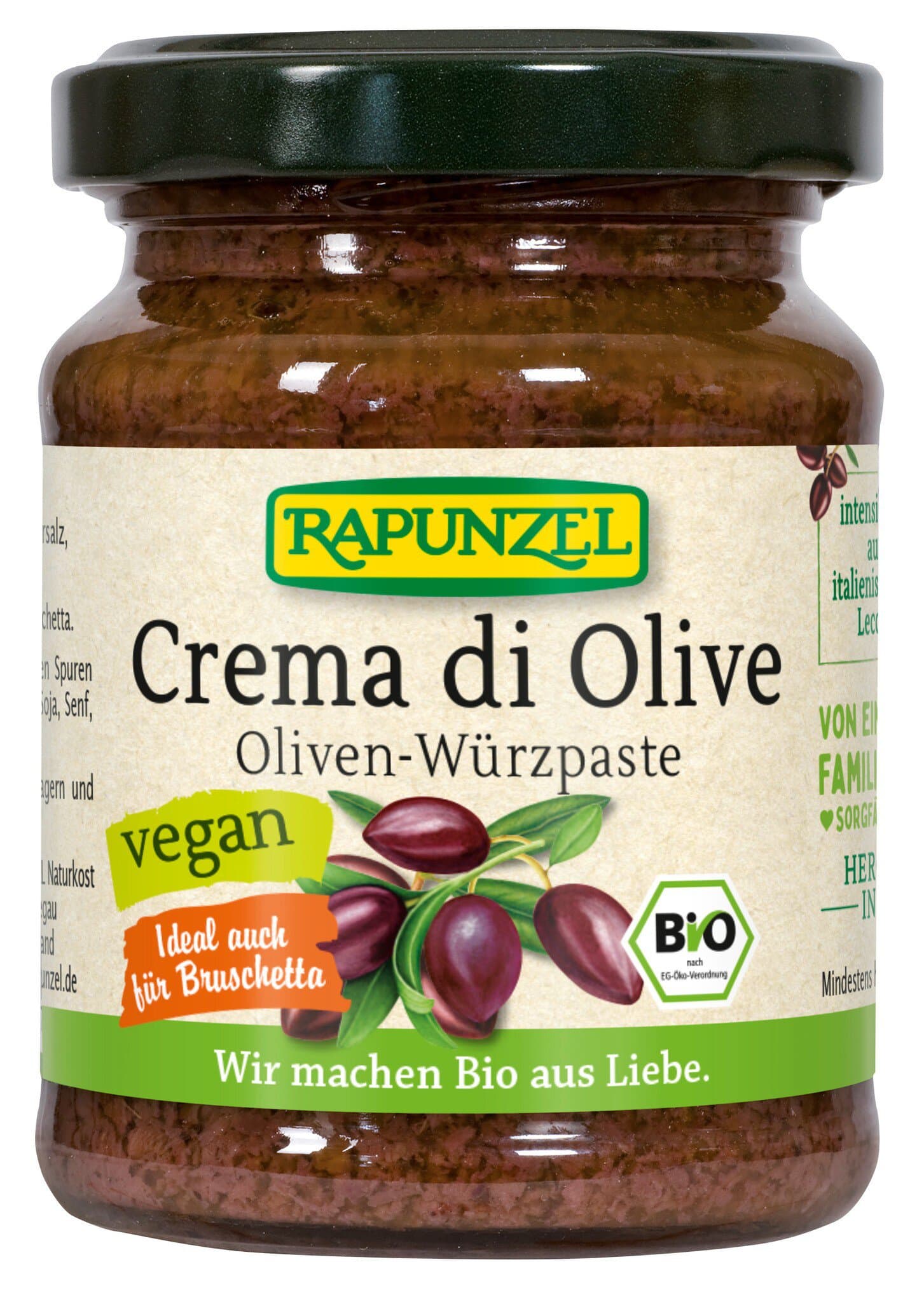 Rapunzel Crema di Olive Oliven- Würzcreme