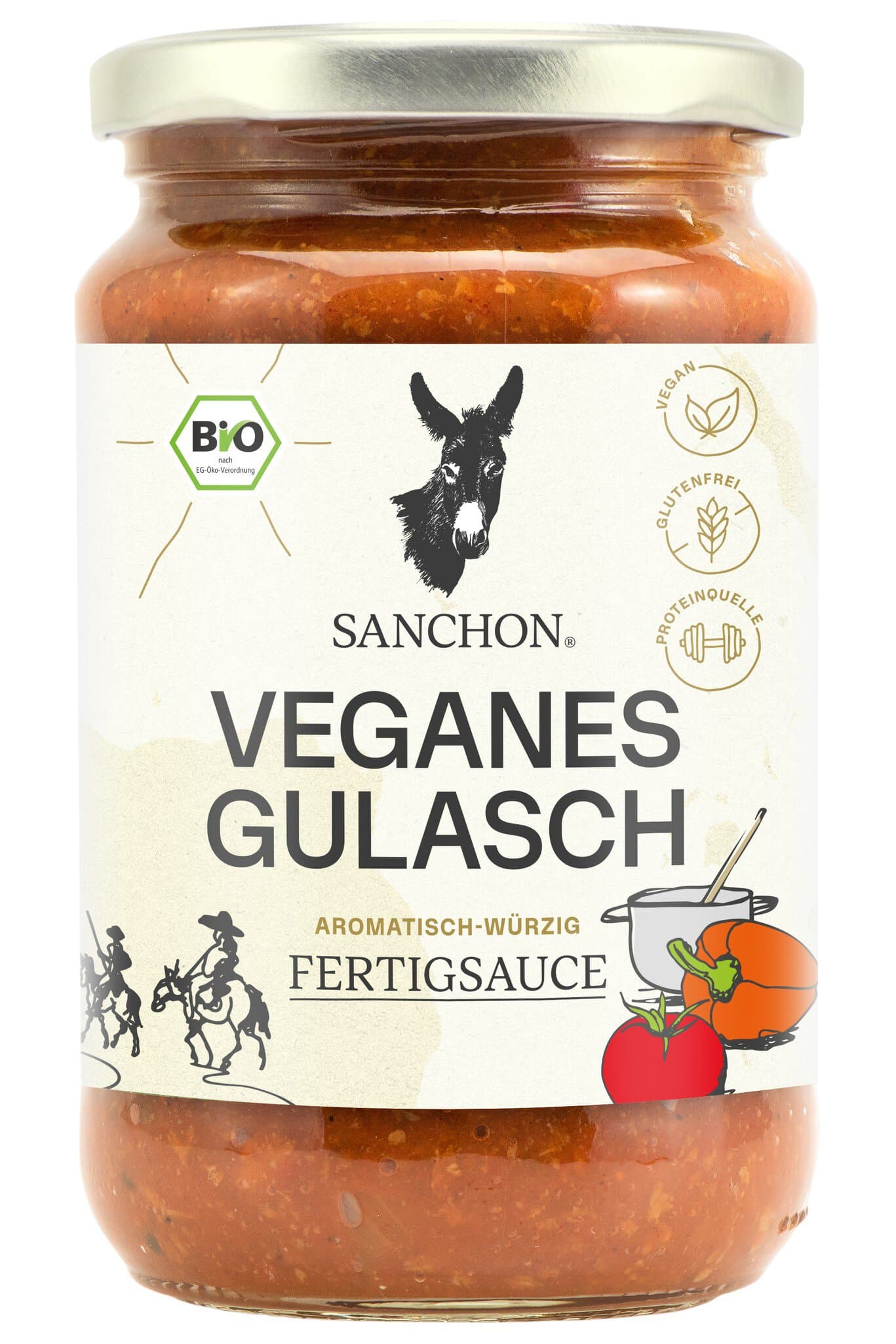 Sanchon Veganes Gulasch