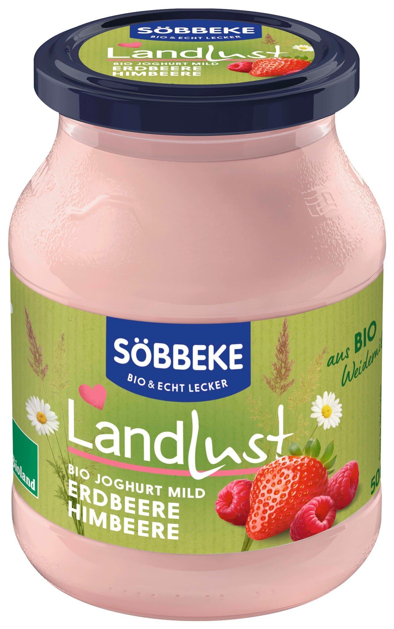 Söbbeke Pur Erdbeere Himbeere 3,8 %