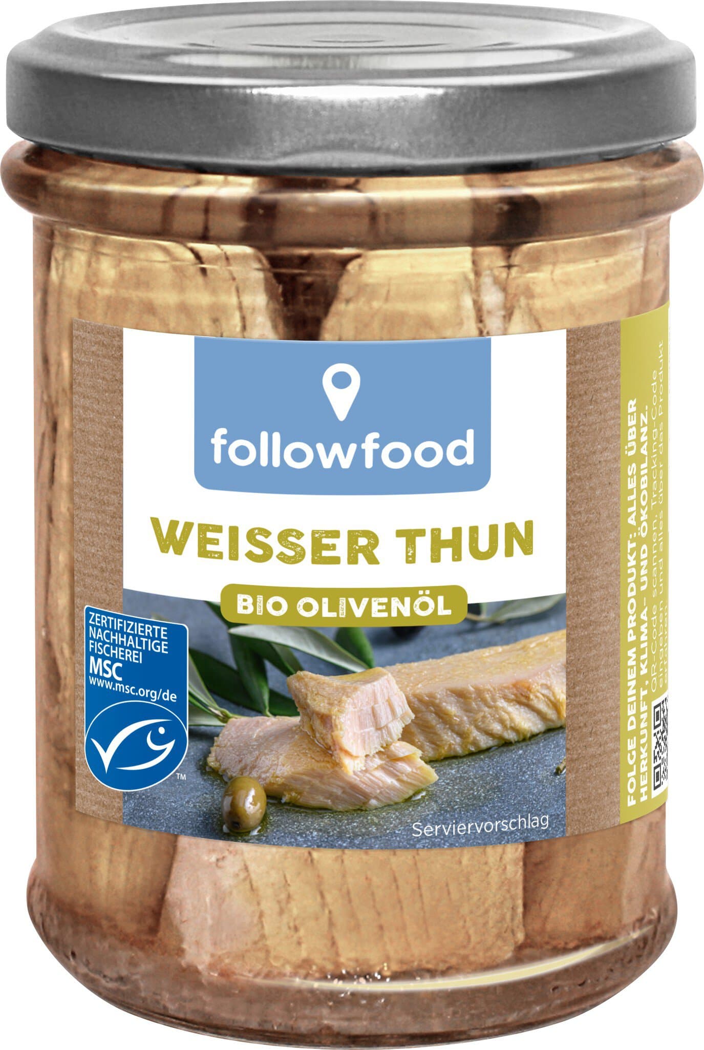 FollowFood Weißer Thun in Olivenöl