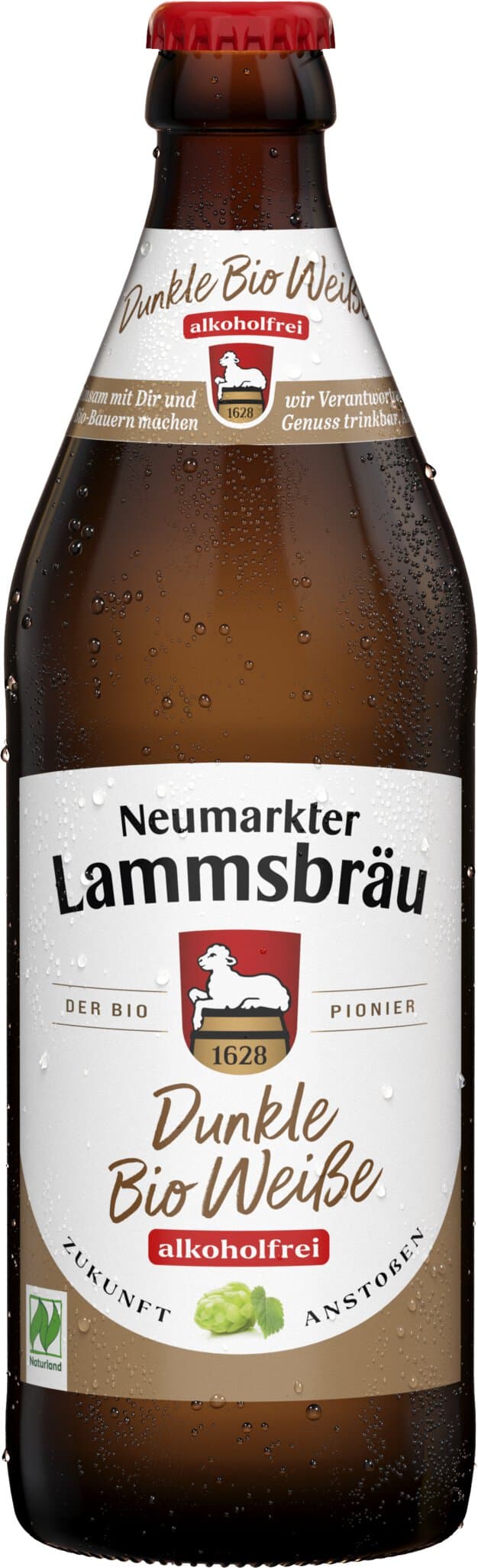 Neumarkter Lammsbräu Dunkle Weiße alkoholfrei