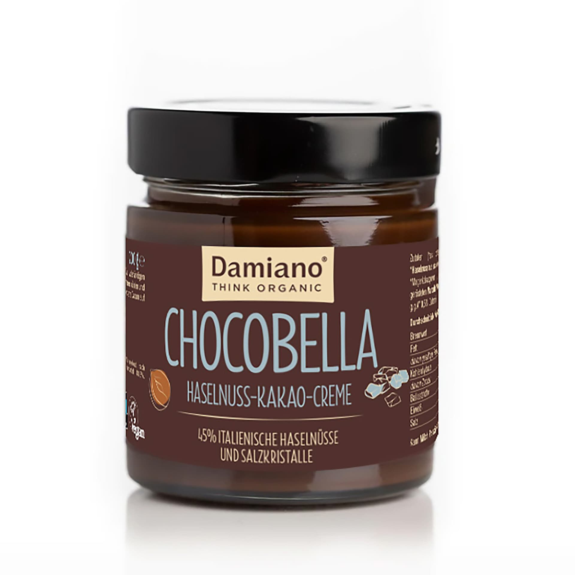 Damiano Chocobella Noir mit Salz