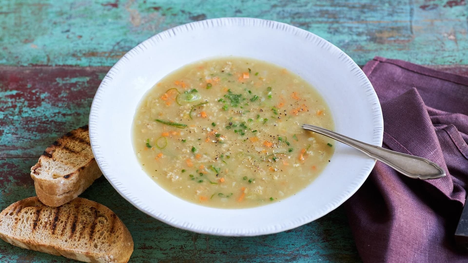 Grünkernsuppe