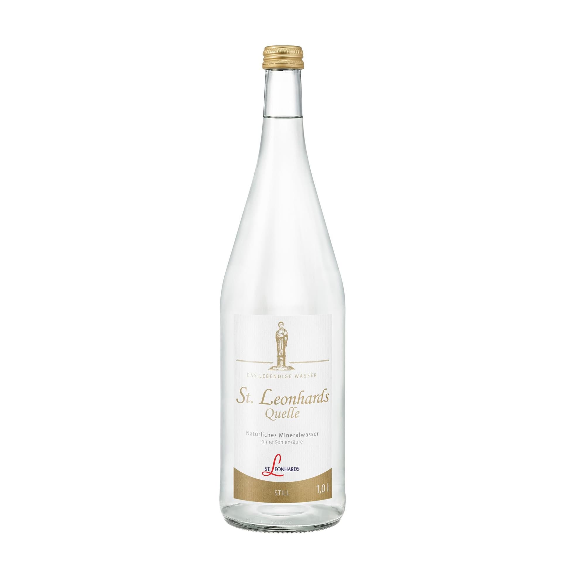 St. Leonhard`s Mineralwasser Still (Glas) 1l