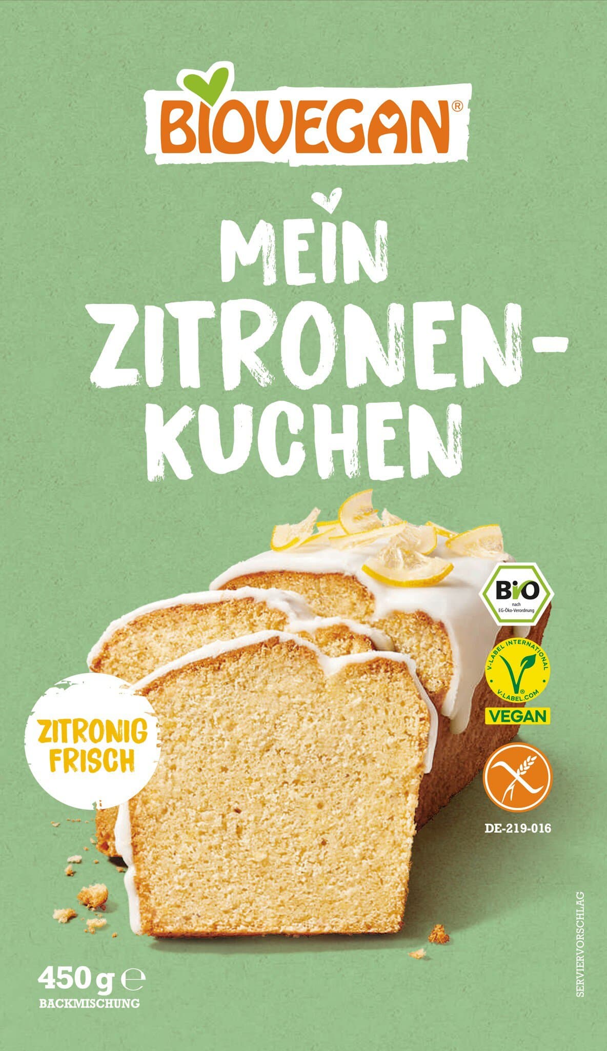 Biovegan Mein Zitronenkuchen